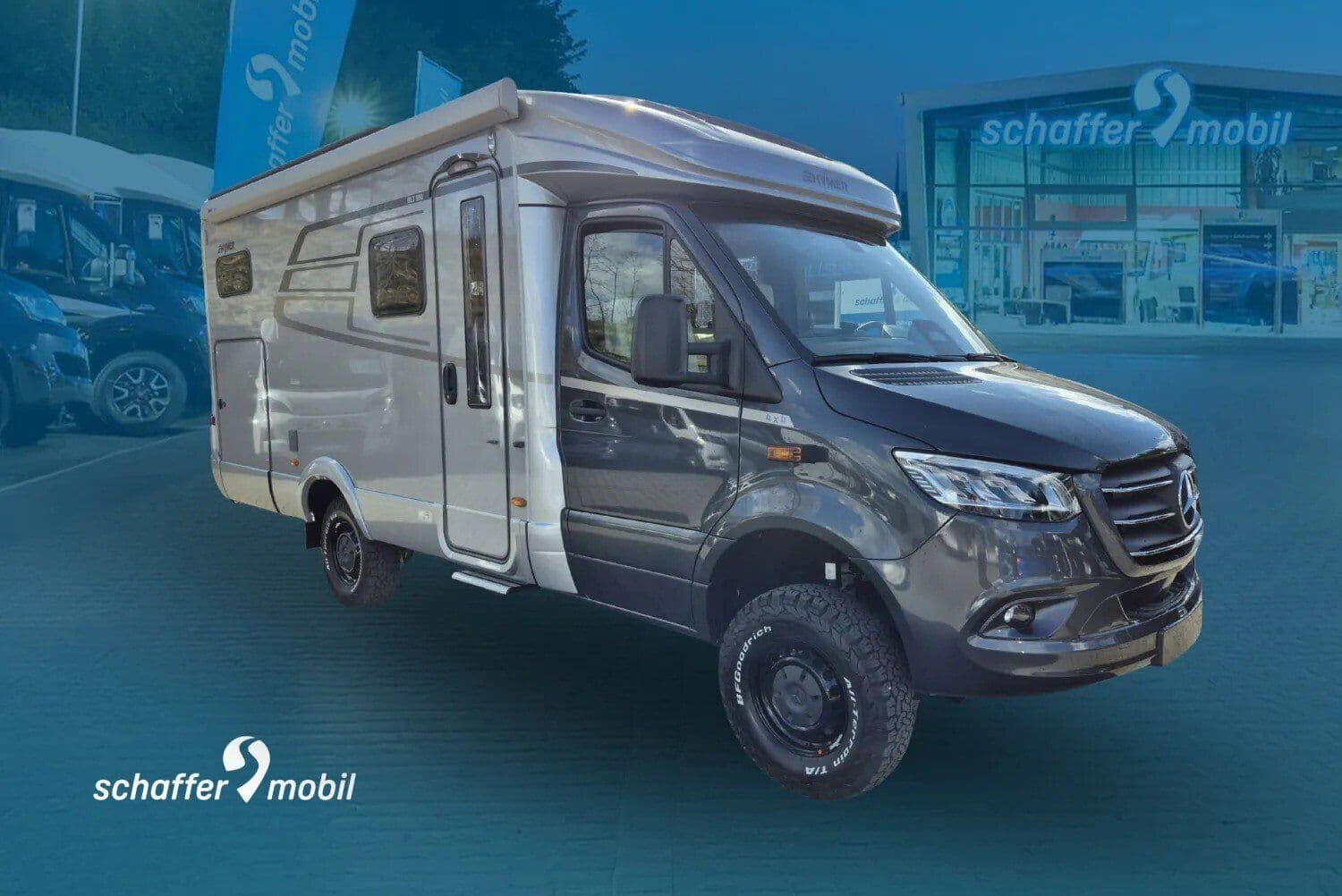 Wohnmobil Hymer ML-T 580 4x4 ALLRAD bei schaffer-mobil Wohnmobile GmbH Wohnmobil Hymer 580 4x4 ALLRAD ML-T mit 3 Schlafplätzen