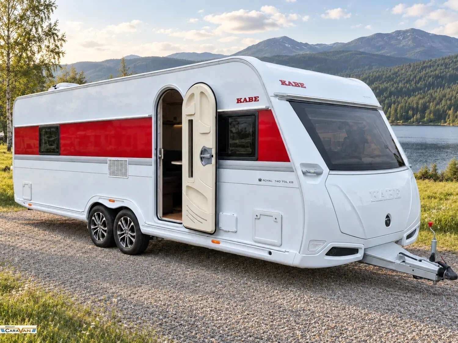 Wohnwagen Kabe Royal 740 TDL E5 bei Brecht Caravan GmbH & Co KG Wohnwagen Kabe 740 TDL E5 Royal mit 1 Schlafplätzen