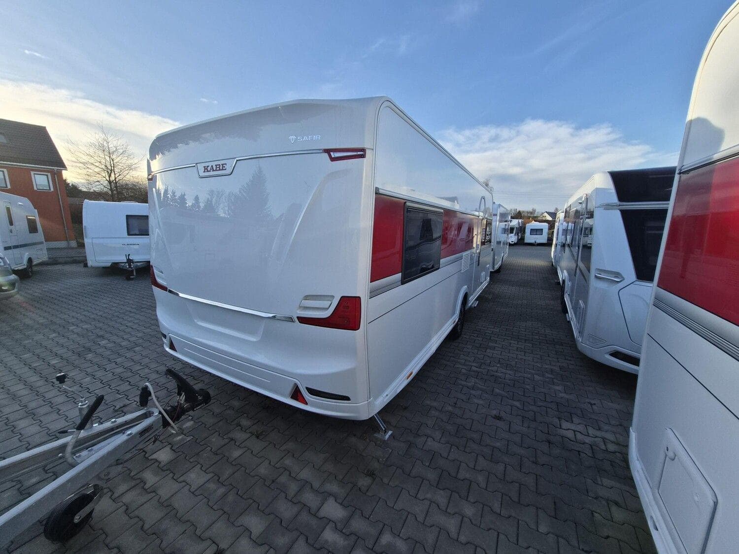 Wohnwagen Kabe Safir 600 GLE KS 2300 Kg Einzelbetten bei Conrad Böhm Wohnwagen Kabe 600 GLE KS 2300 Kg Einzelbetten Safir mit 4 Schlafplätzen