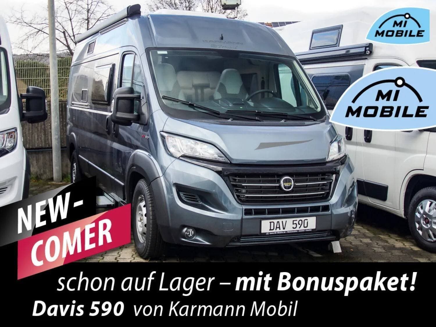 Wohnmobil Karmann Davis 595 bei Mi-Mobile GmbH Wohnmobil Karmann 595 Davis mit 5 Schlafplätzen