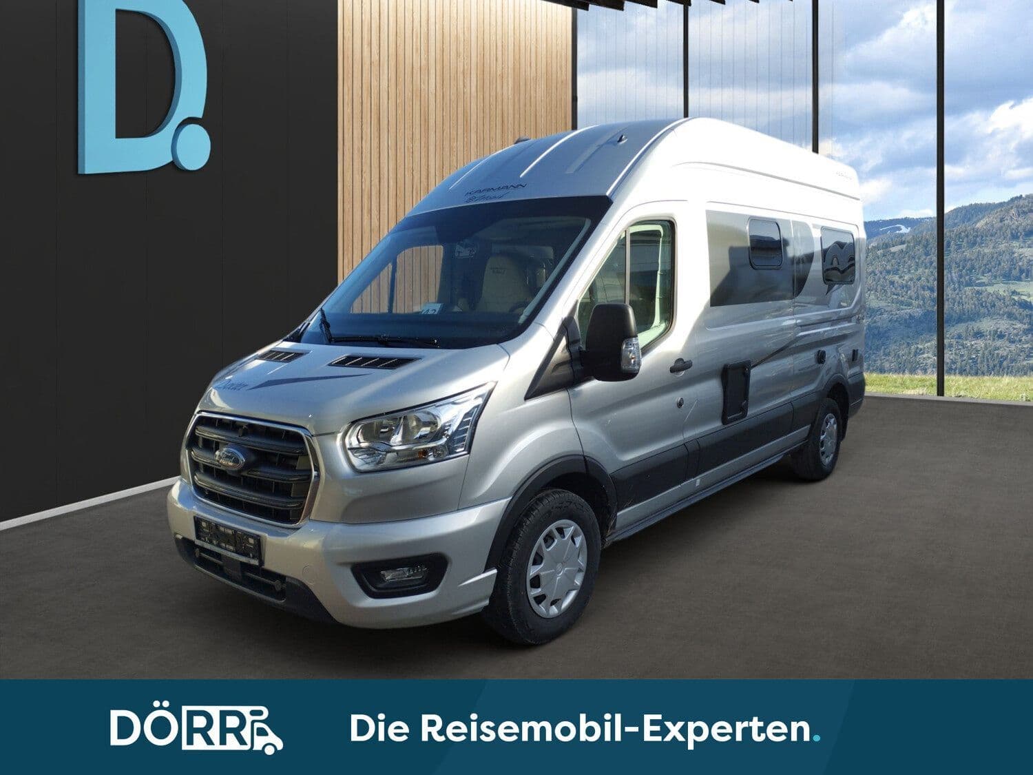Wohnmobil Karmann Dexter 4x4 DE 570 AW mit 2 Sitzen bei Dörr Reisemobile GmbH Wohnmobil Ford Transit Karmann DE 570 AW Dexter 4x4 mit 2 Sitzen und 2 Schlafplätzen