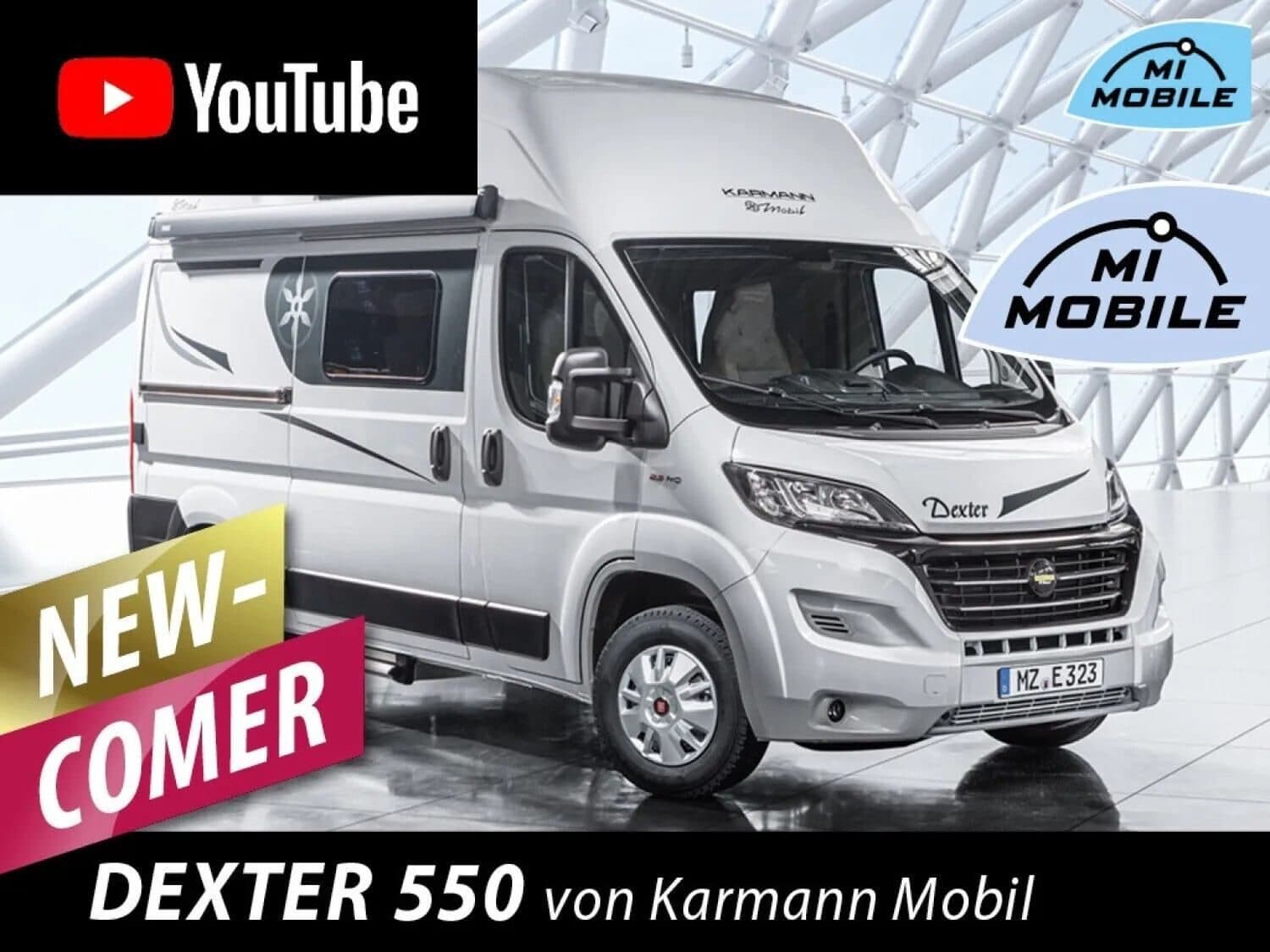 Wohnmobil Karmann Dexter 550 bei Mi-Mobile GmbH Wohnmobil Karmann 550 Dexter mit 2 Schlafplätzen