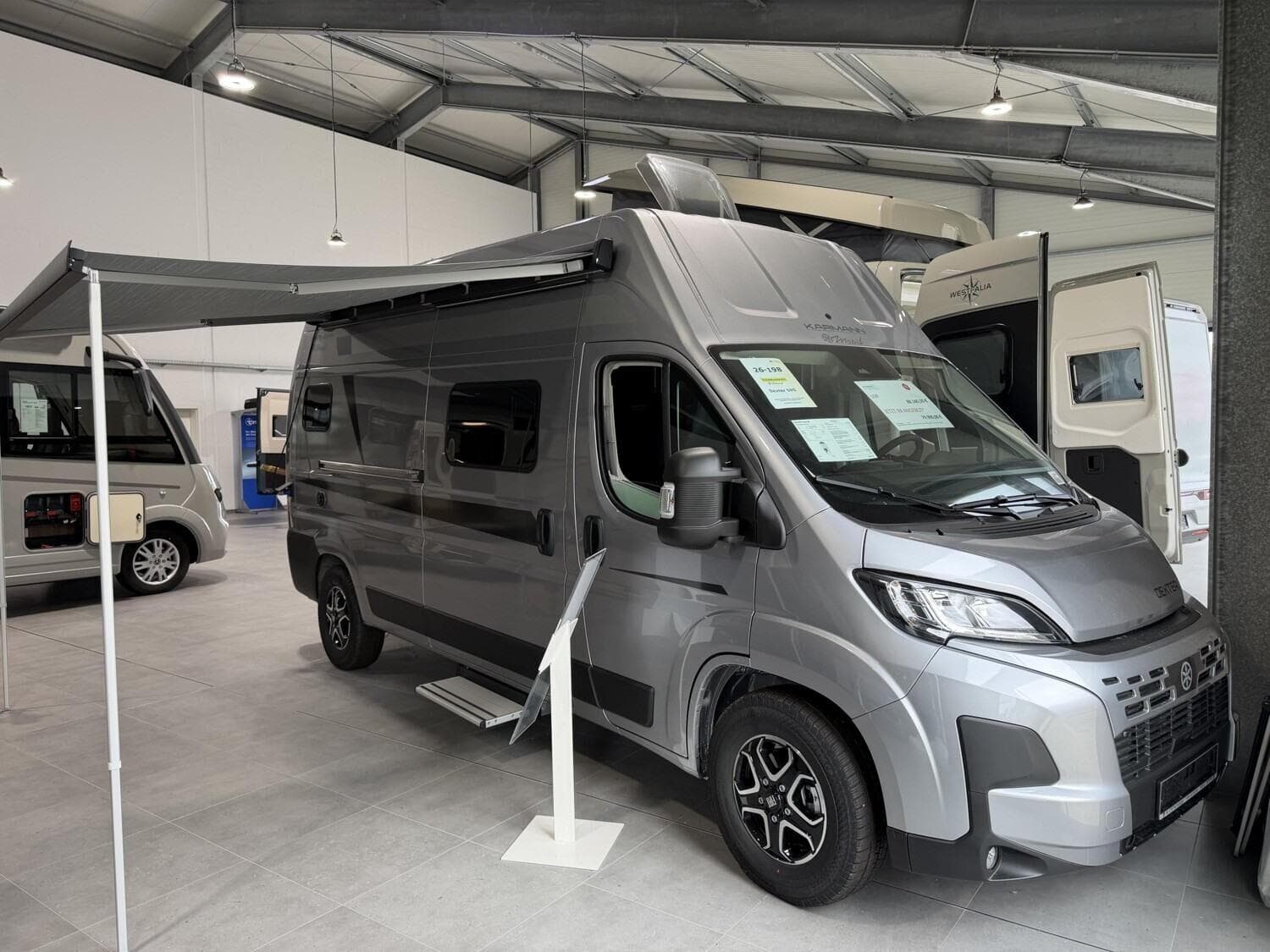 Wohnmobil Karmann Dexter DE 595 mit 4 Sitzen bei Wohnmobile Ratzeburg by AL-CAR Technology Wohnmobil Fiat Ducato Karmann DE 595 Dexter mit 4 Sitzen und 2 Schlafplätzen