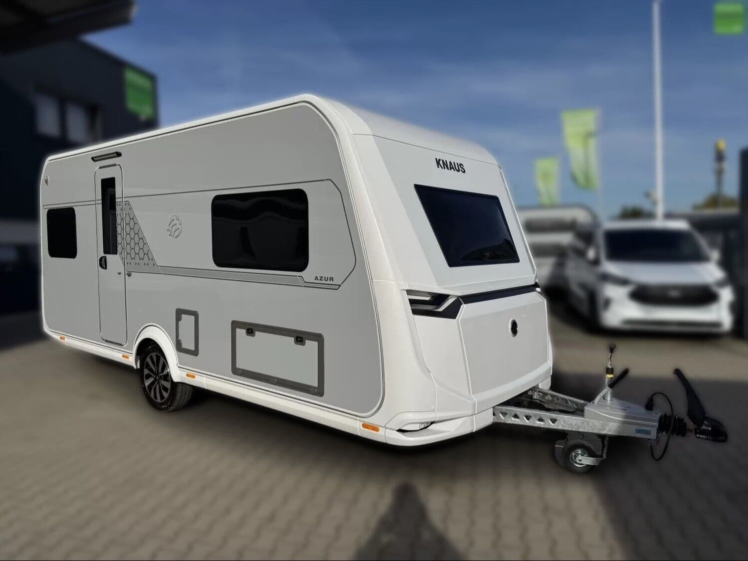 Wohnwagen Knaus Azur 500 EU bei Albers Mobile GmbH Wohnwagen Knaus 500 EU Azur mit 4 Schlafplätzen