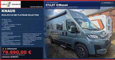 Knaus BoxLife 630 ME Platinum Selection