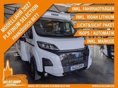 Knaus L!VE TI PLATINUM SELECTION 650 MF