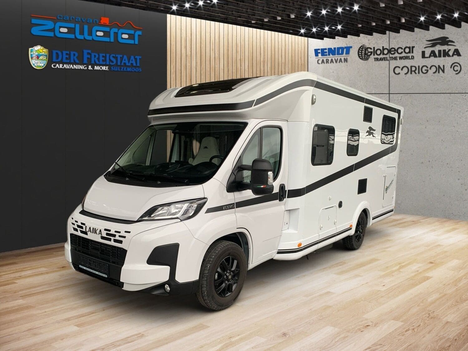 Wohnmobil Laika Kosmo L 319 mit 4 Sitzen bei Caravan Zellerer Edeltraud Zellerer GmbH Wohnmobil Laika L 319 Kosmo mit 4 Sitzen und 4 Schlafplätzen