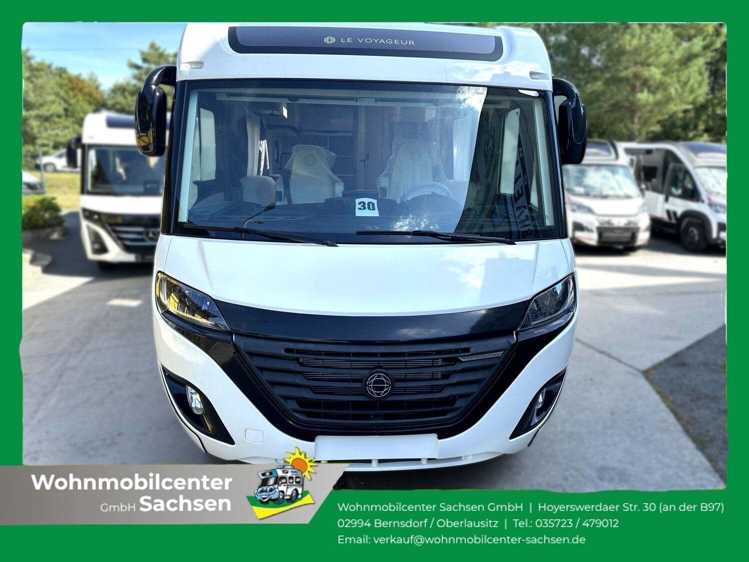 Wohnmobil Le Voyageur Eterna 6.8 LF mit 4 Sitzen bei Wohnmobilcenter Sachsen GmbH Wohnmobil Fiat Ducato Le Voyageur 6.8 LF Eterna mit 4 Sitzen und 2 Schlafplätzen