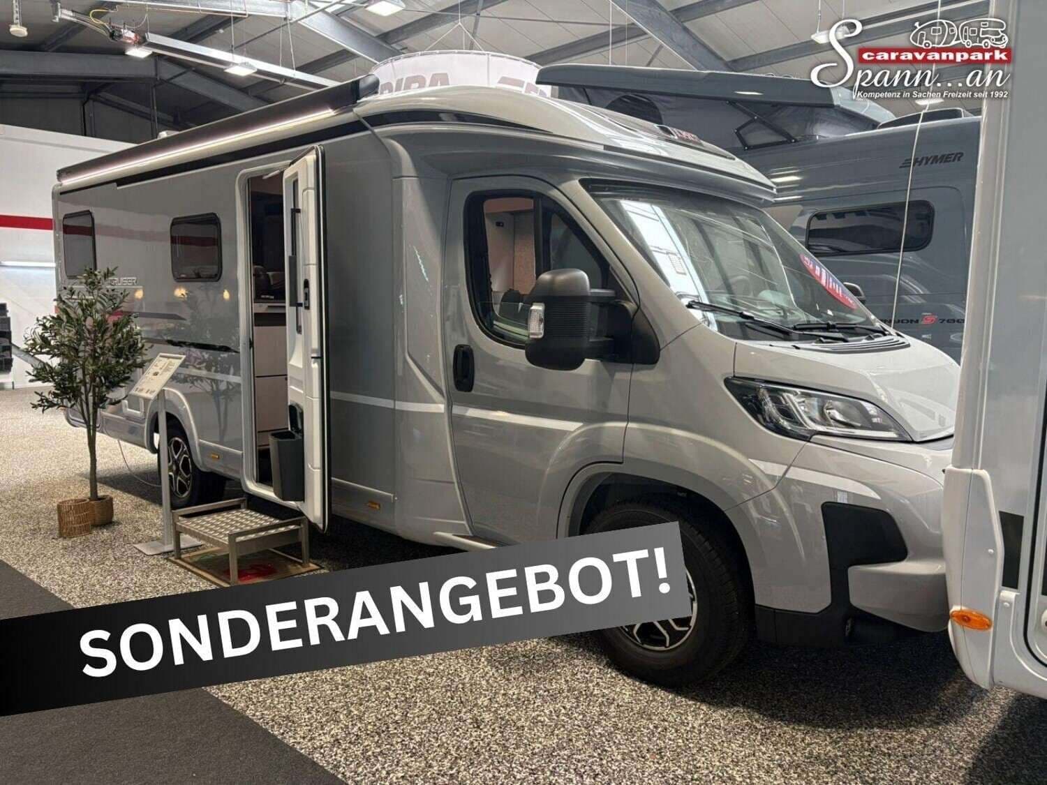 Wohnmobil LMC Cruiser 740 EL mit 2 Sitzen bei Caravanpark Spann...an GmbH Wohnmobil Fiat Ducato LMC 740 EL Cruiser mit 2 Sitzen und 2 Schlafplätzen