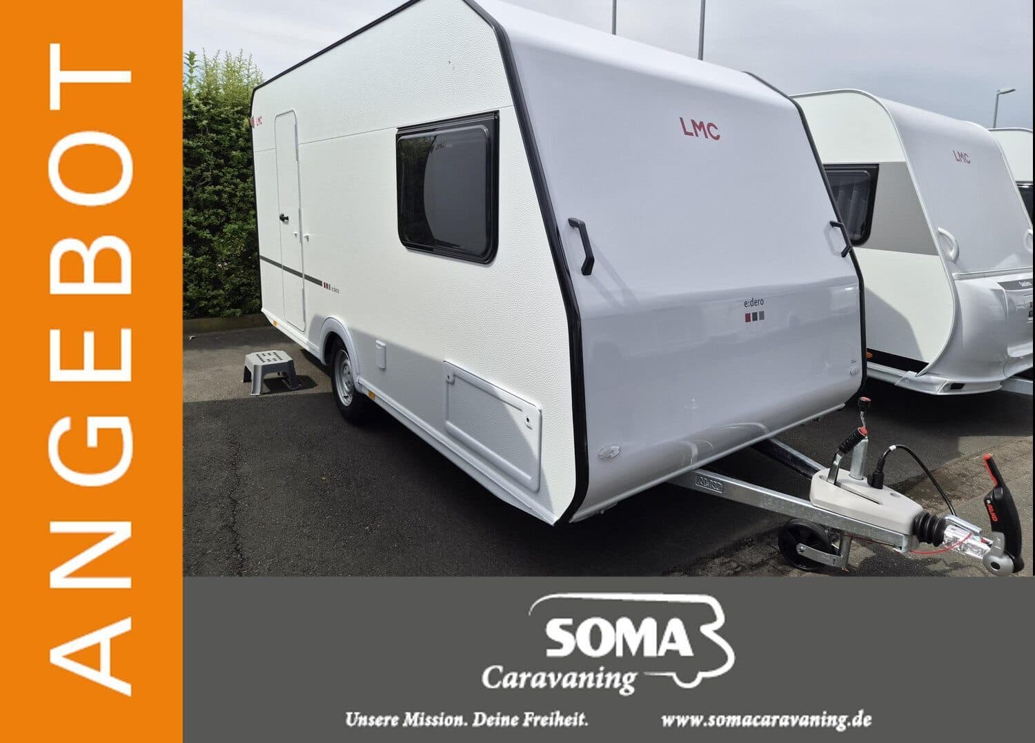 Wohnwagen LMC e-dero 470 K bei SOMA Caravaning Center Warendorf GmbH Wohnwagen LMC 470 K e-dero mit 4 Schlafplätzen