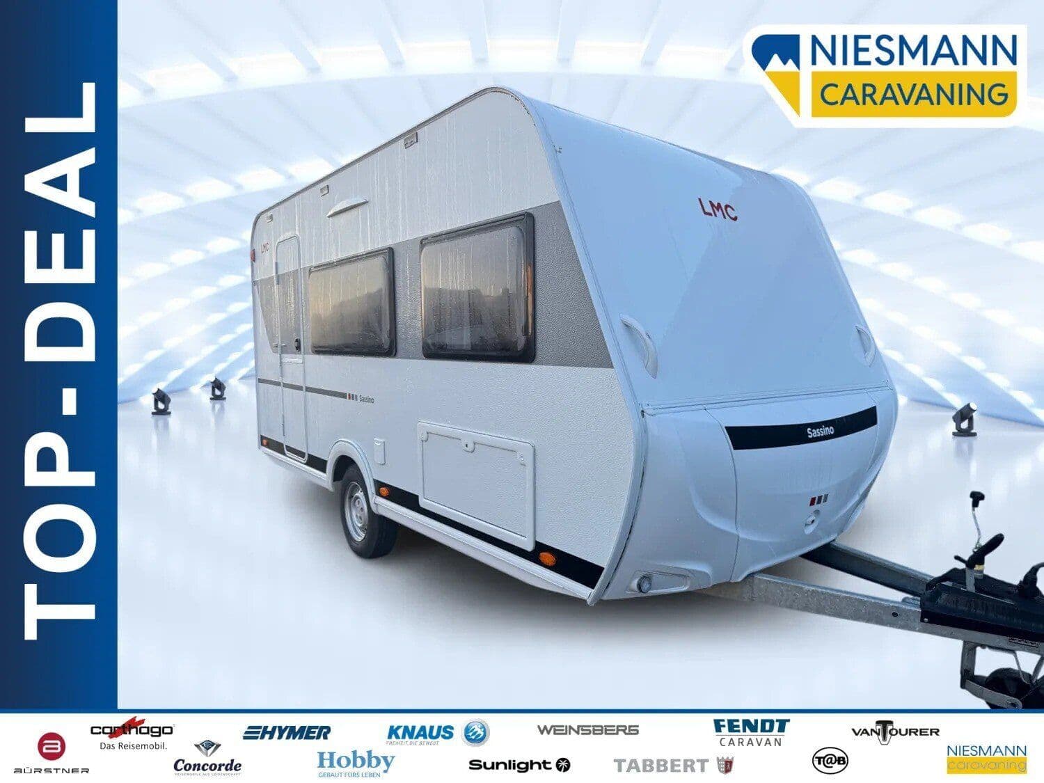 Wohnwagen LMC Sassino 430 D bei Niesmann Caravaning GmbH & Co. KG Wohnwagen LMC 430 D Sassino mit 4 Schlafplätzen