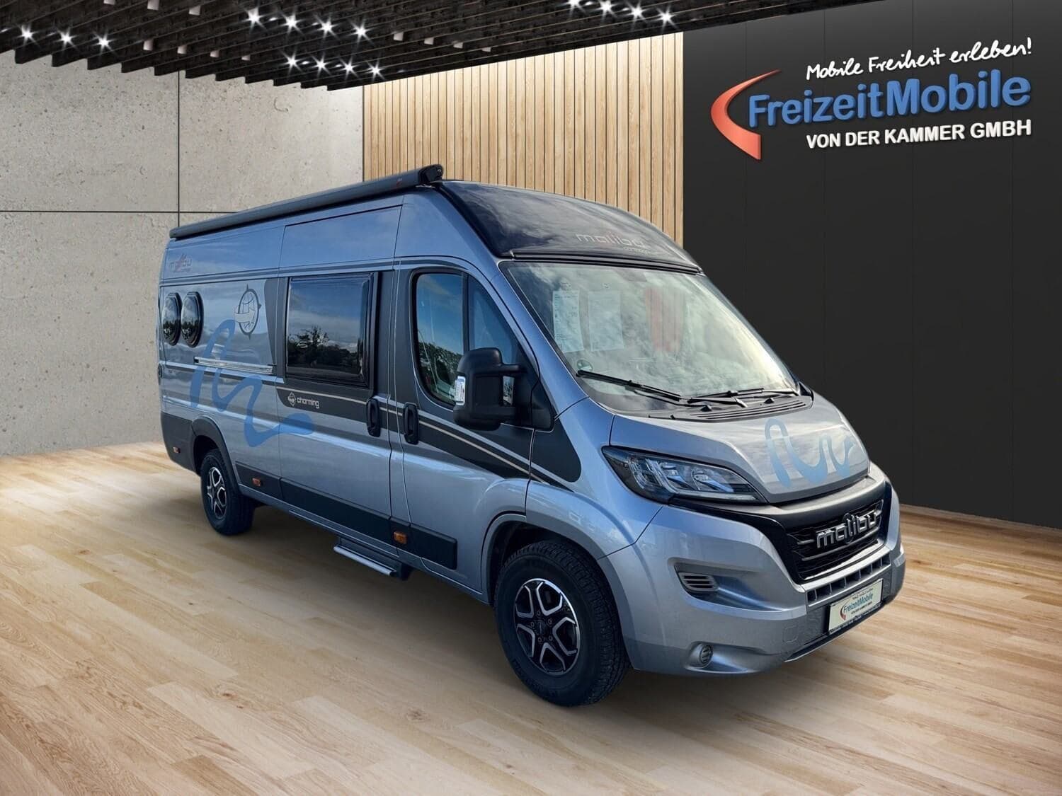Wohnmobil Malibu Van first class - two rooms GT skyview mit 4 Sitzen bei FreizeitMobile von der Kammer GmbH Wohnmobil Fiat Ducato Malibu GT skyview Van first class - two rooms mit 4 Sitzen und 2 Schlafplätzen