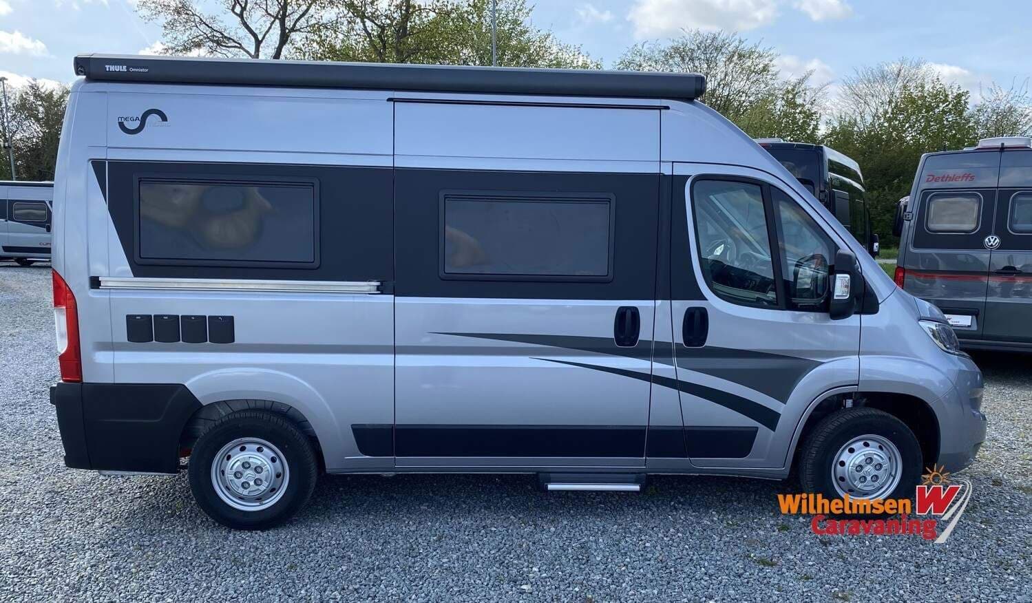 Wohnmobil Megamobil Mega Lounge 540 TV mit 2 Sitzen bei Wilhelmsen Caravaning GmbH Wohnmobil Citroen Jumper Megamobil TV Mega Lounge 540 mit 2 Sitzen und 2 Schlafplätzen