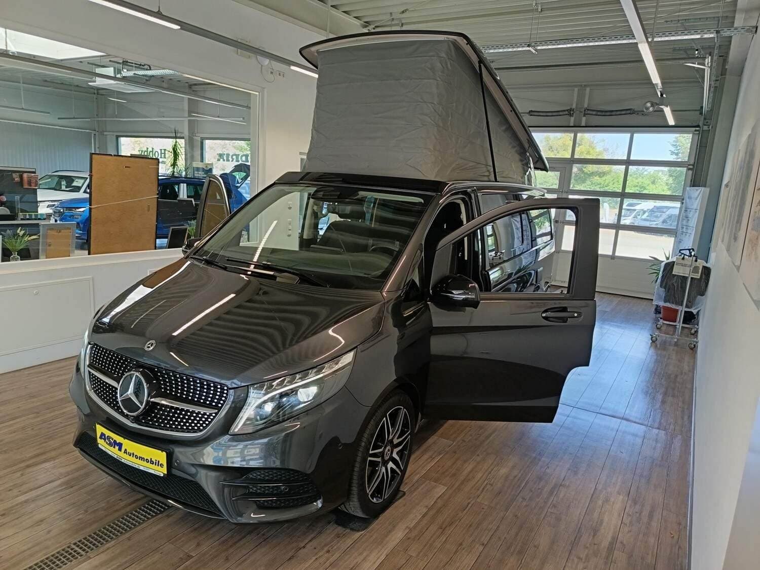 Wohnmobil Mercedes Benz Marco Polo v250 d 9G-Tronic mit 4 Sitzen bei ASM Autoservice Meißner e.K Wohnmobil Mercedes V-Klasse Mercedes Benz v250 d 9G-Tronic Marco Polo mit 4 Sitzen und 4 Schlafplätzen