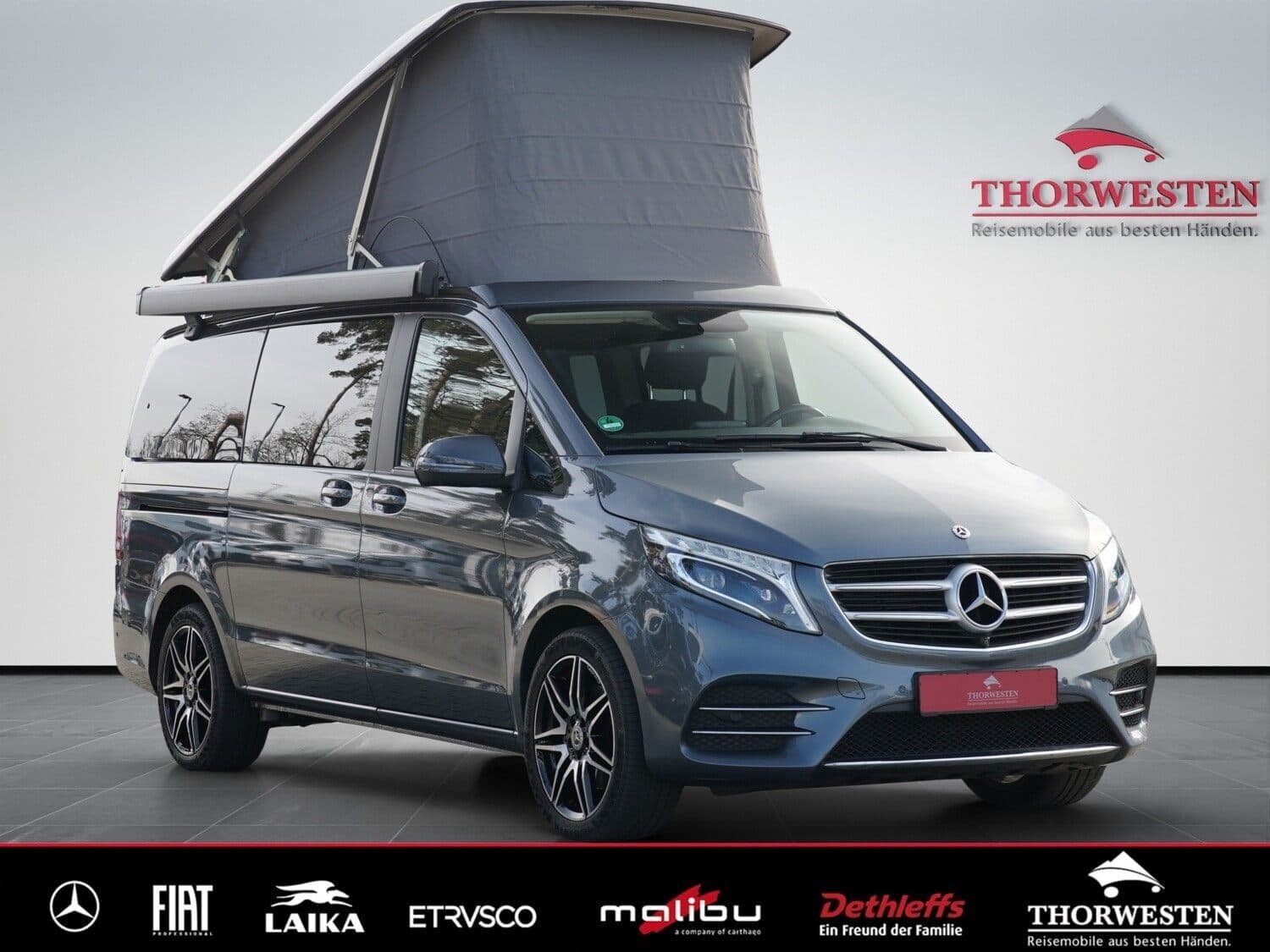 Wohnmobil Mercedes Benz Marco Polo V250 Edition mit 4 Sitzen bei Autohaus Thorwesten GmbH Wohnmobil Mercedes V-Klasse Mercedes Benz V250 Edition Marco Polo mit 4 Sitzen und 4 Schlafplätzen