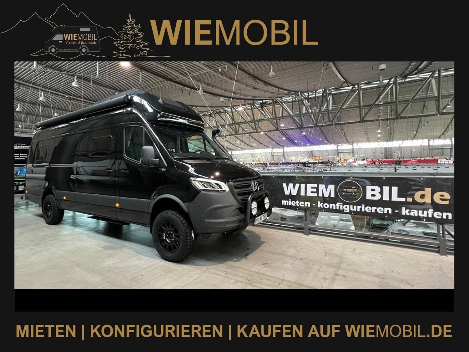 Wohnmobil Mercedes Benz Sprinter Wiemobil 740_4x4_1200 Ah_Vlachi mit 4 Sitzen bei Wiemobil GmbH Wohnmobil Mercedes Sprinter Mercedes Benz Wiemobil 740_4x4_1200 Ah_Vlachi Sprinter mit 4 Sitzen und 4 Schlafplätzen