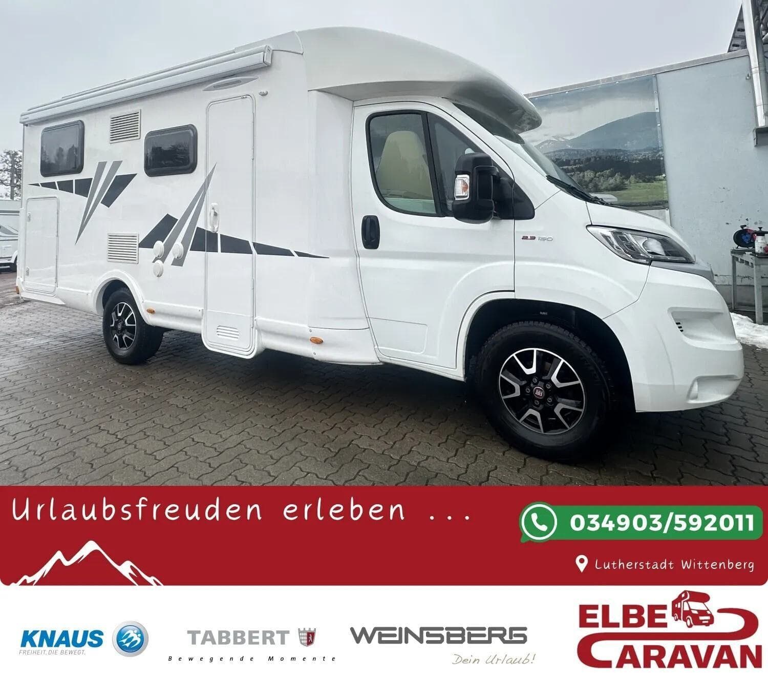 Wohnmobil Miller Toronto 690 mit 4 Sitzen bei ELBE CARAVAN GMBH Wohnmobil Fiat Ducato Miller 690 Toronto mit 4 Sitzen und 2 Schlafplätzen
