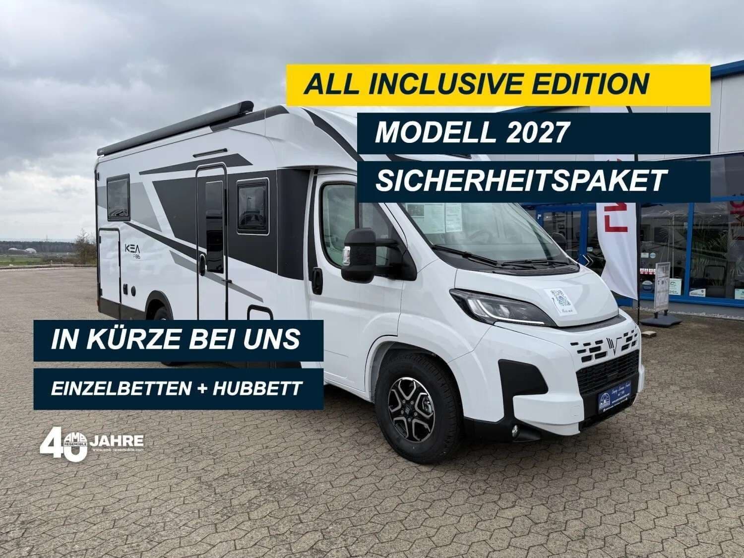 Wohnmobil Mobilvetta Kea P86 bei AMB Reisemobile GmbH Wohnmobil Mobilvetta P86 Kea mit 4 Schlafplätzen