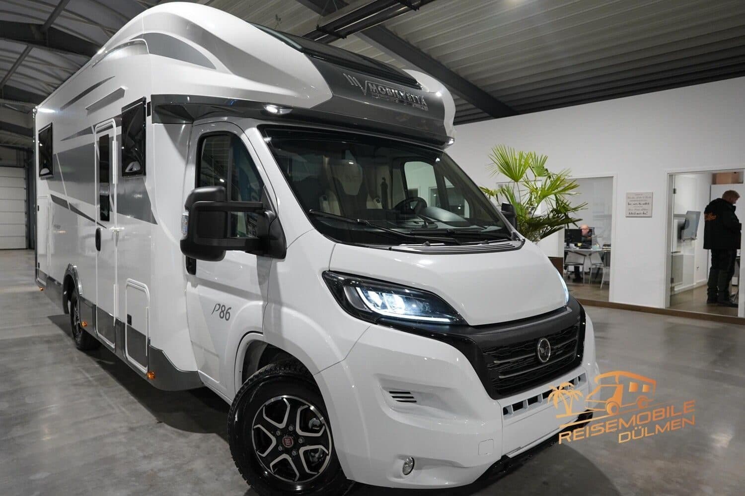 Wohnmobil Mobilvetta Krosser 86 NB SAT TV Markise AHK Luft mit 4 Sitzen bei Reisemobile Dülmen GmbH Wohnmobil Fiat Ducato Mobilvetta 86 NB SAT TV Markise AHK Luft Krosser mit 4 Sitzen und 3 Schlafplätzen