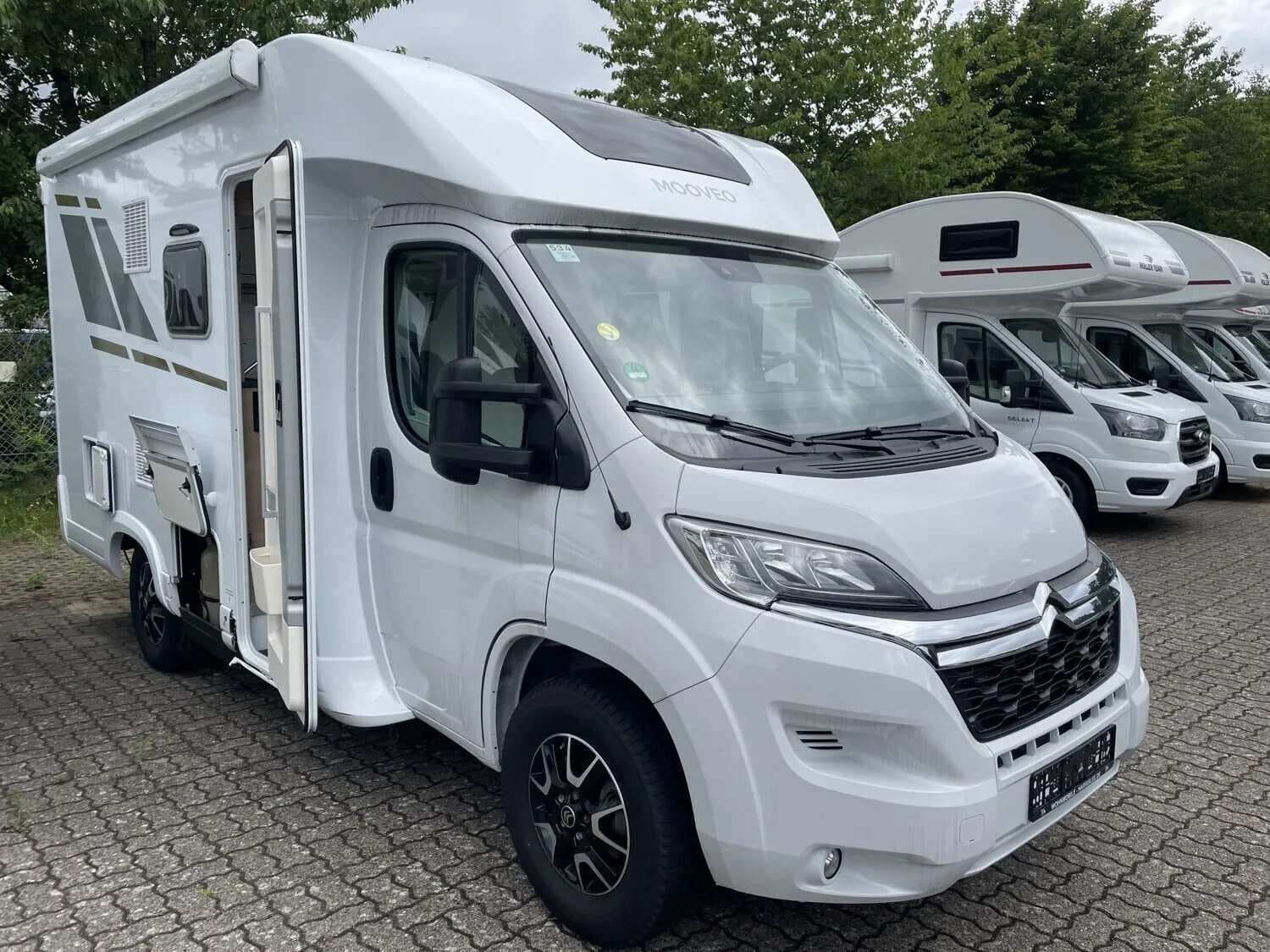 Wohnmobil Mooveo Tei 60FB bei Caravan Center Nord GmbH Wohnmobil Citroen Jumper Mooveo 60FB Tei mit 2 Schlafplätzen