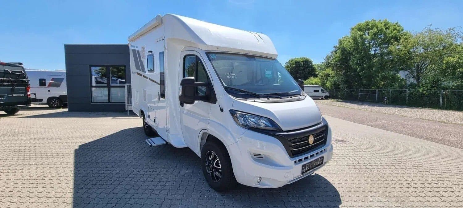 Wohnmobil Mooveo Tei 60FB bei Caravan Center Nord GmbH Wohnmobil Fiat Ducato Mooveo 60FB Tei mit 3 Schlafplätzen