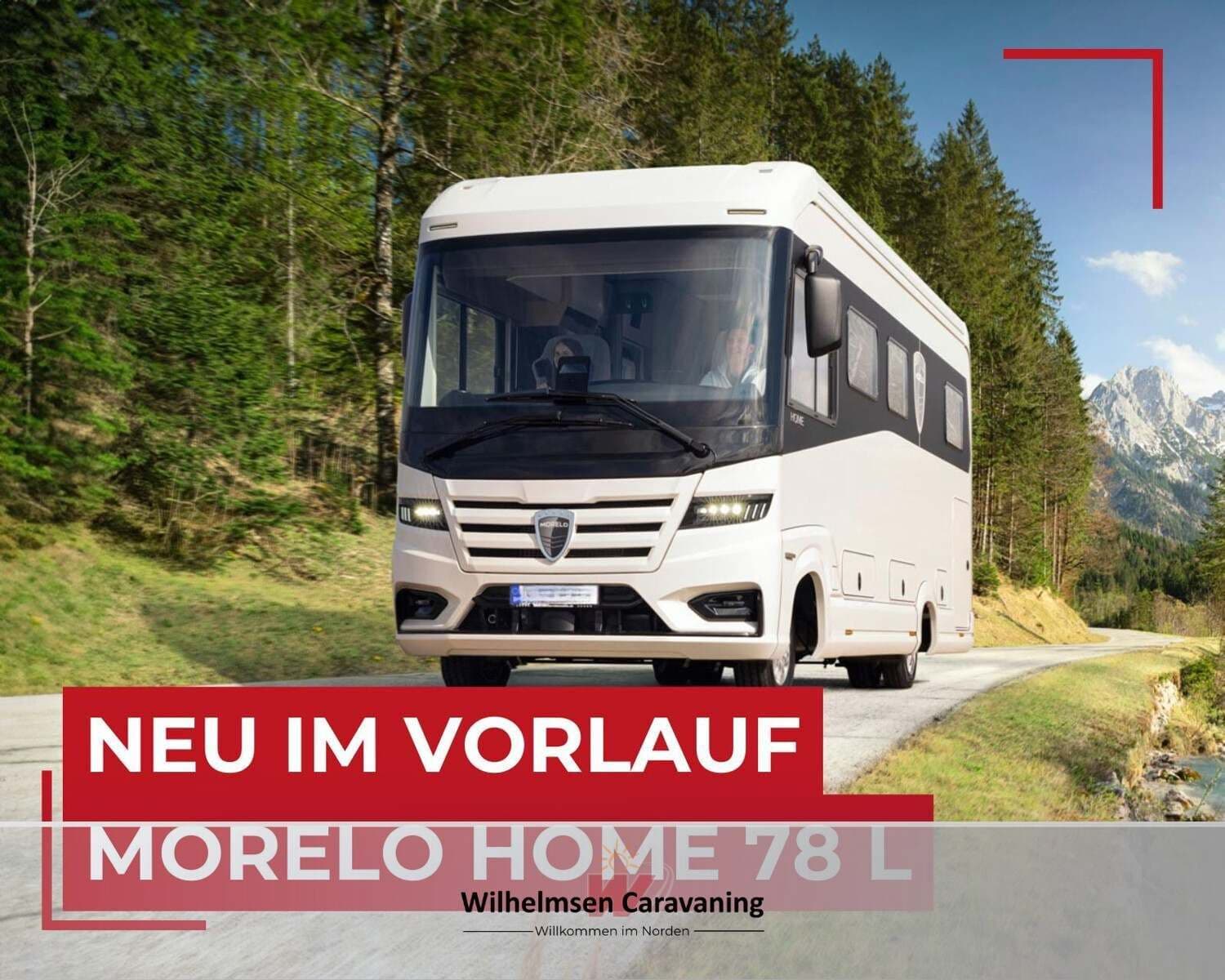 Wohnmobil Morelo Home 78 L mit 4 Sitzen bei Wilhelmsen Caravaning GmbH Wohnmobil Iveco Daily Morelo 78 L Home mit 4 Sitzen und 2 Schlafplätzen