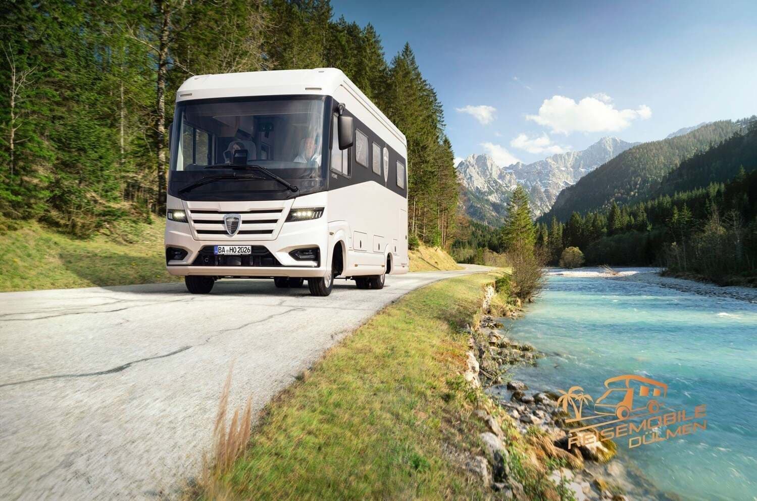 Wohnmobil Morelo Home 82 LS mit 3 Sitzen bei Reisemobile Dülmen GmbH Wohnmobil Iveco Daily Morelo 82 LS Home mit 3 Sitzen und 3 Schlafplätzen