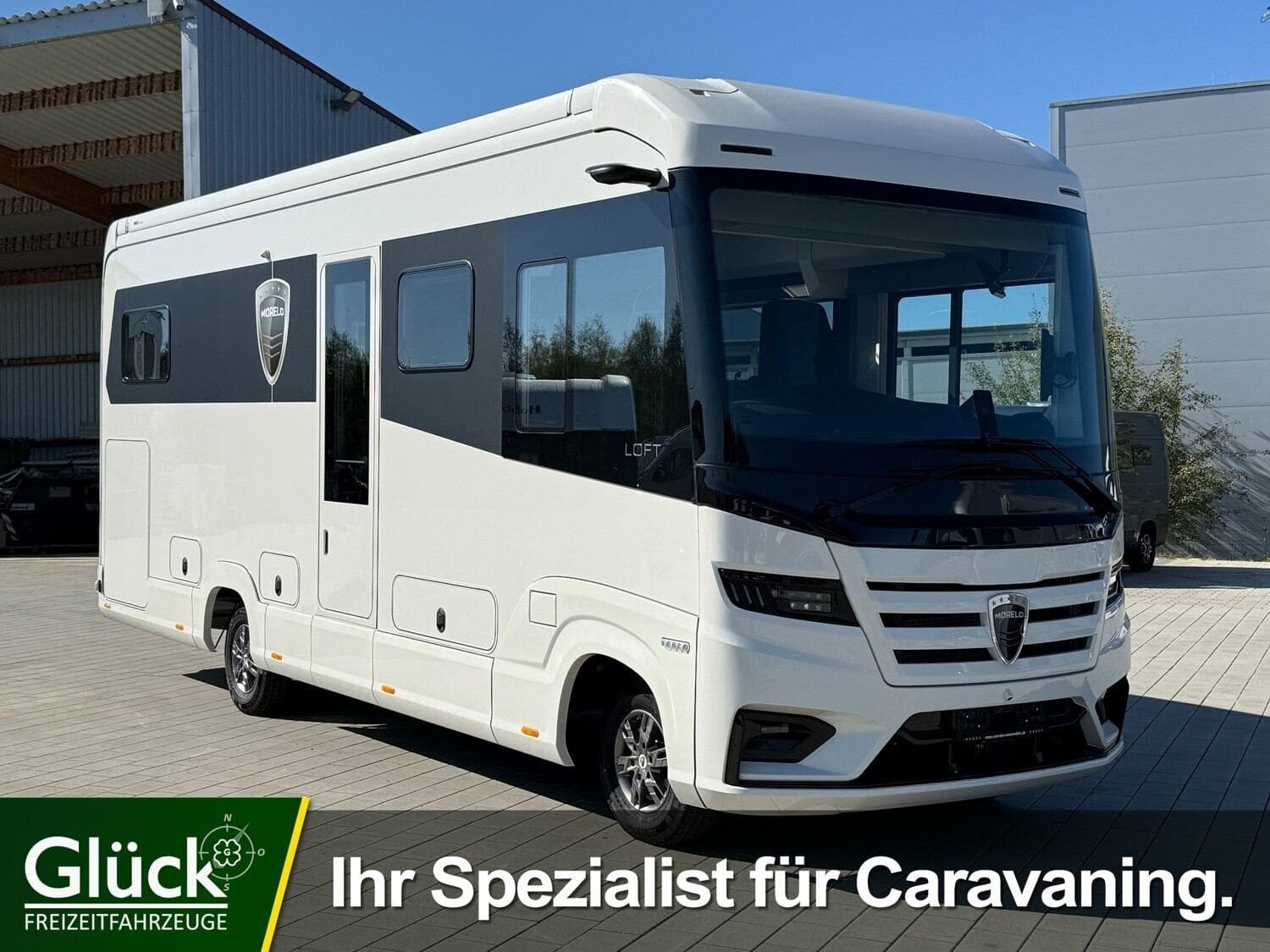 Wohnmobil Morelo Loft 81 LB mit 5 Sitzen bei Glück Freizeit GmbH Wohnmobil Morelo 81 LB Loft mit 5 Sitzen und 2 Schlafplätzen