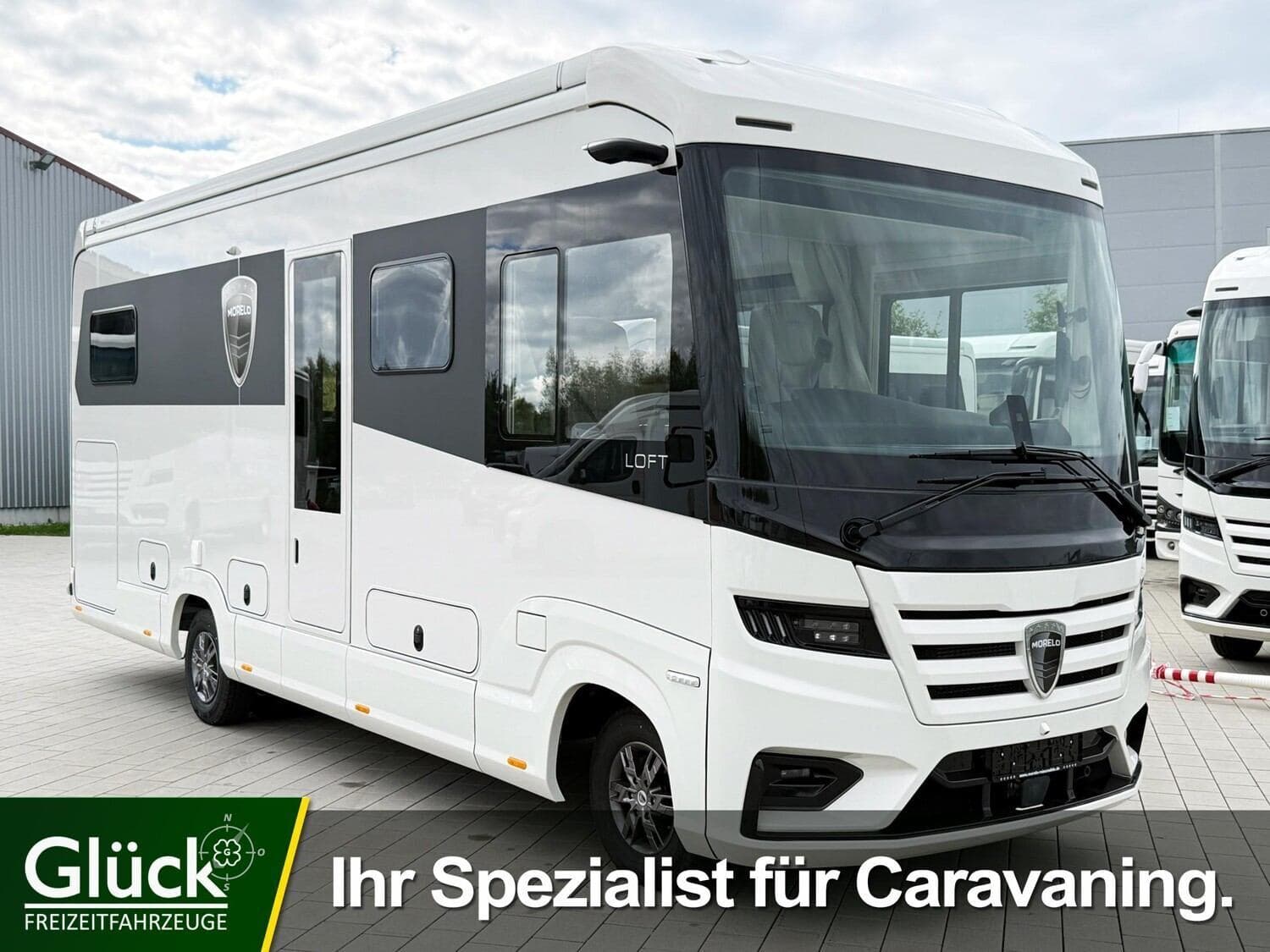 Wohnmobil Morelo Loft 81 LB mit 4 Sitzen bei Glück Freizeit GmbH Wohnmobil Morelo 81 LB Loft mit 4 Sitzen und 4 Schlafplätzen