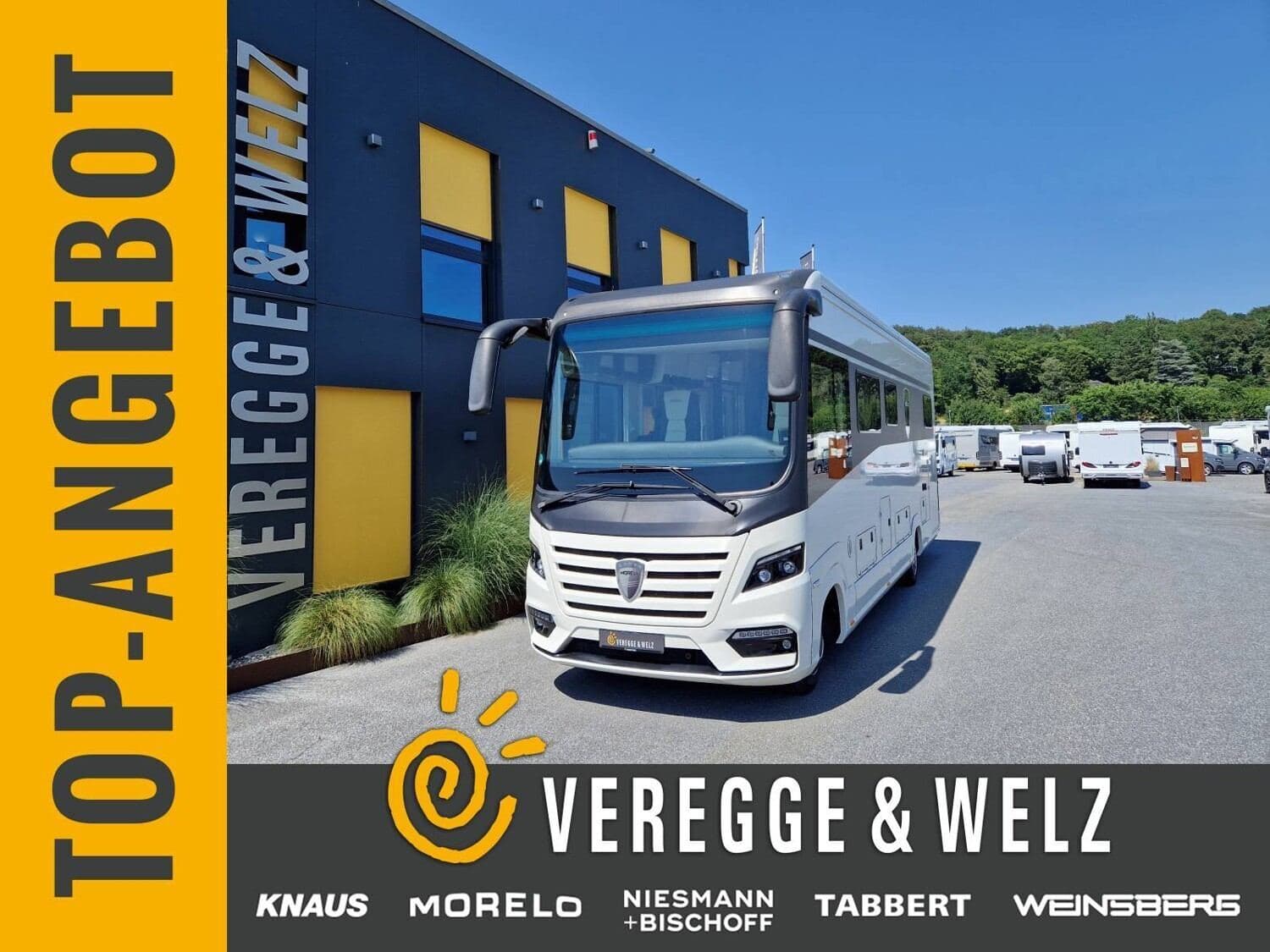 Wohnmobil Morelo Palace 88 LB bei Veregge & Welz GmbH Wohnmobil Iveco Daily Morelo 88 LB Palace mit 4 Schlafplätzen