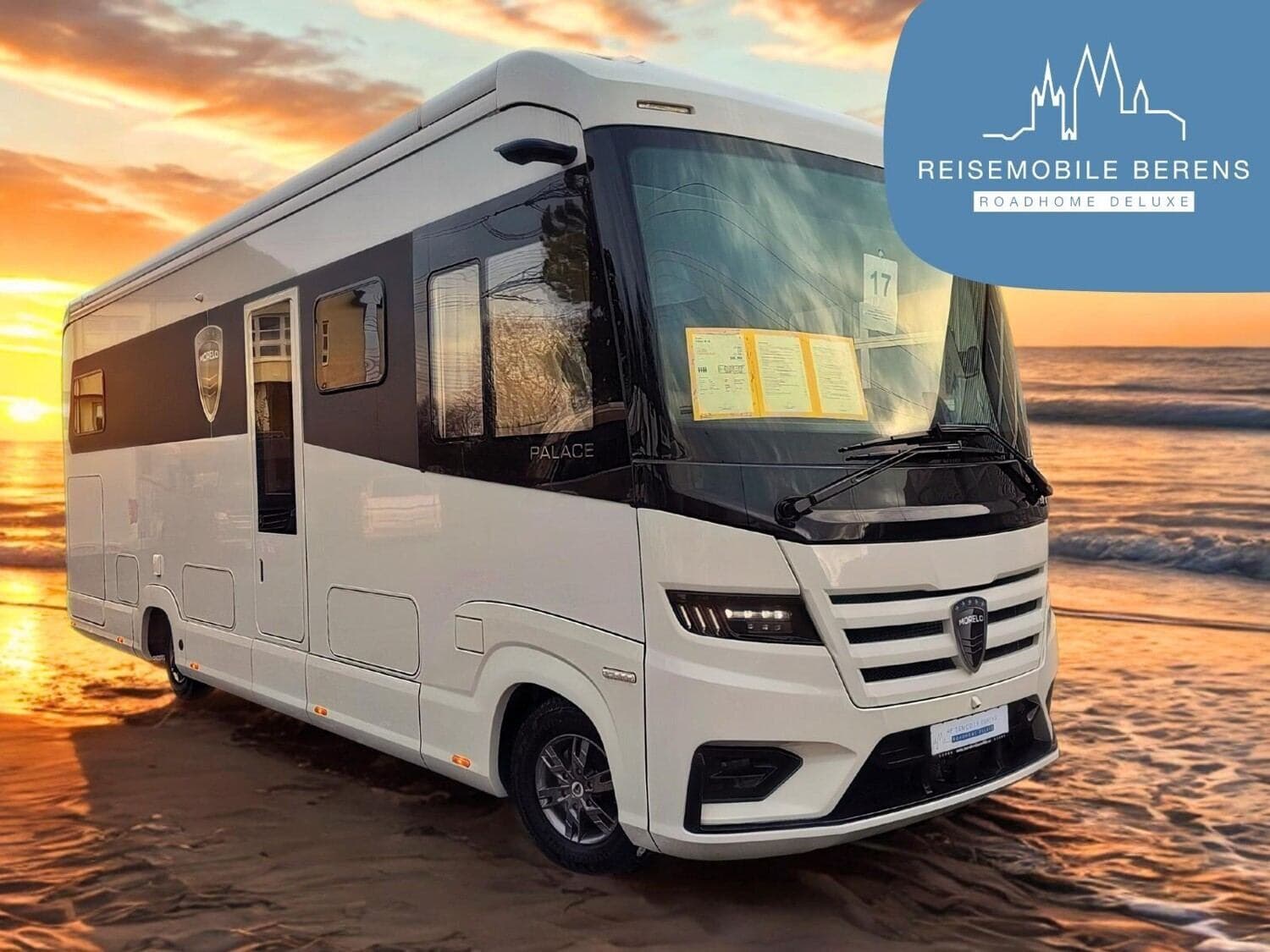 Wohnmobil Morelo Palace 88 LB Life mit 4 Sitzen bei Reisemobile Berens GmbH Wohnmobil Iveco Daily Morelo 88 LB Life Palace mit 4 Sitzen und 4 Schlafplätzen