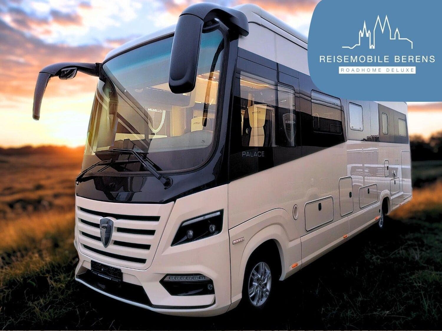 Wohnmobil Morelo Palace 93 LSB mit 3 Sitzen bei Reisemobile Berens GmbH Wohnmobil Iveco Daily Morelo 93 LSB Palace mit 3 Sitzen und 3 Schlafplätzen