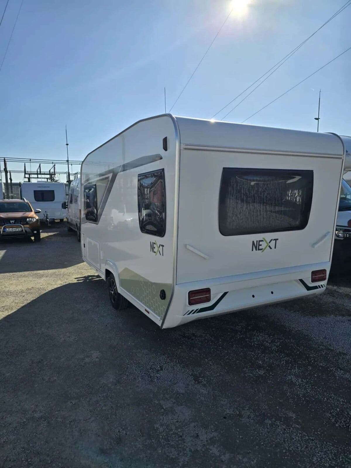 Wohnwagen Next Next 380 bei Binder GmbH Wohnwagen Next 380 Next mit 3 Schlafplätzen