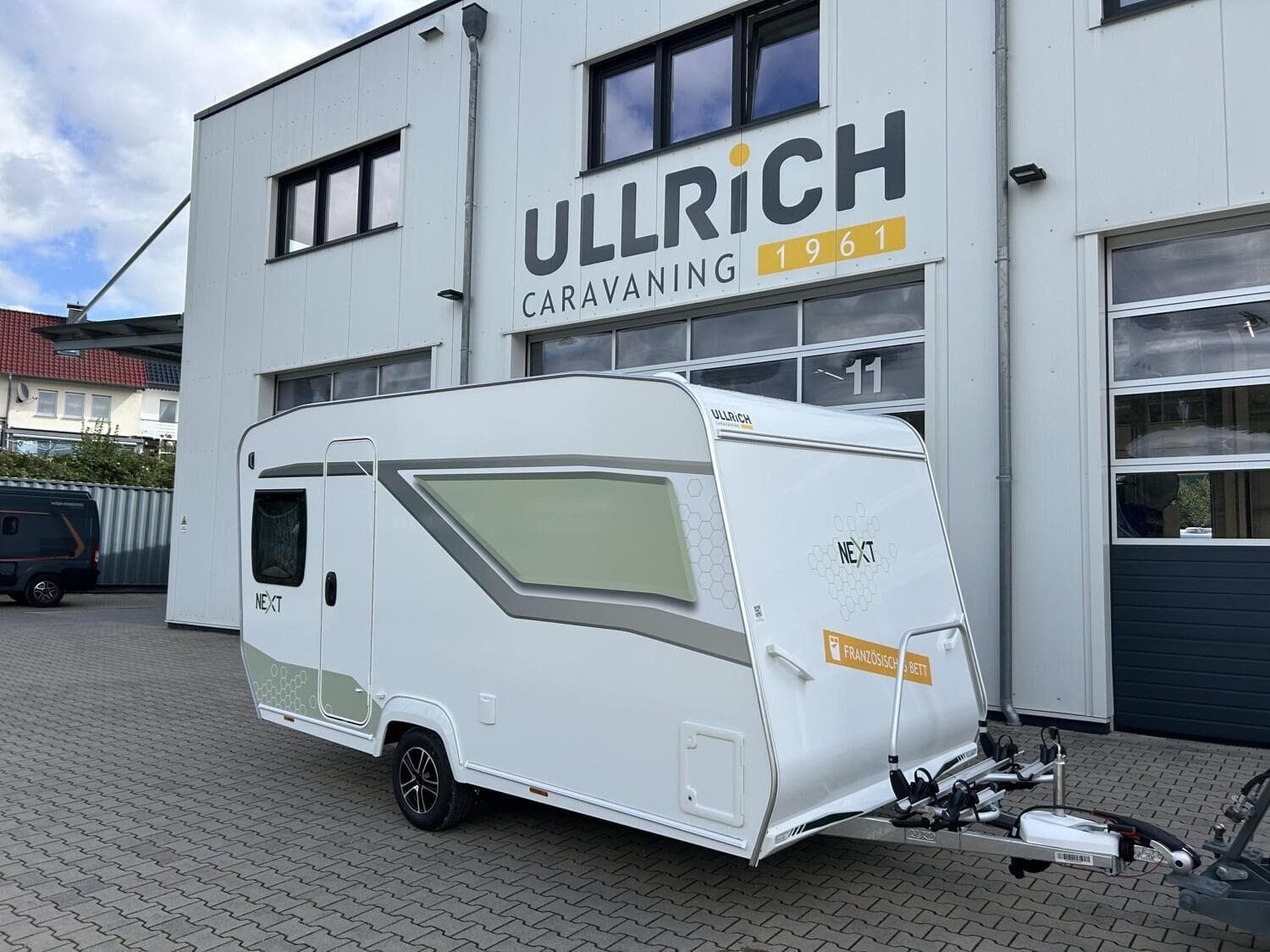 Wohnwagen Next Next 380 bei Ullrich Caravaning GmbH Wohnwagen Next 380 Next mit 2 Schlafplätzen
