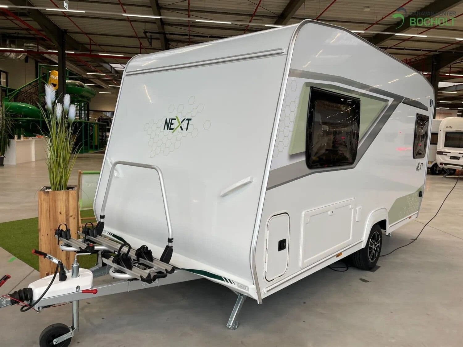 Wohnwagen Next Next 380 bei Caravan Center Bocholt GmbH & Co. KG Wohnwagen Next 380 Next mit 3 Schlafplätzen