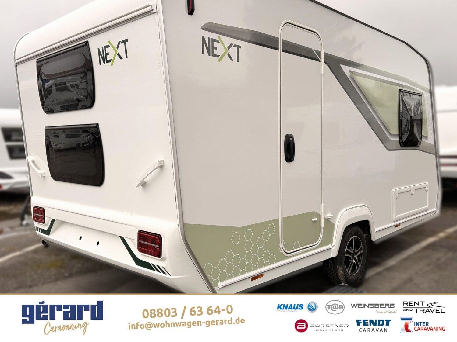 Wohnwagen Next Next 381 bei Wohnwagen Gérard GmbH Wohnwagen Next 381 Next mit 2 Schlafplätzen