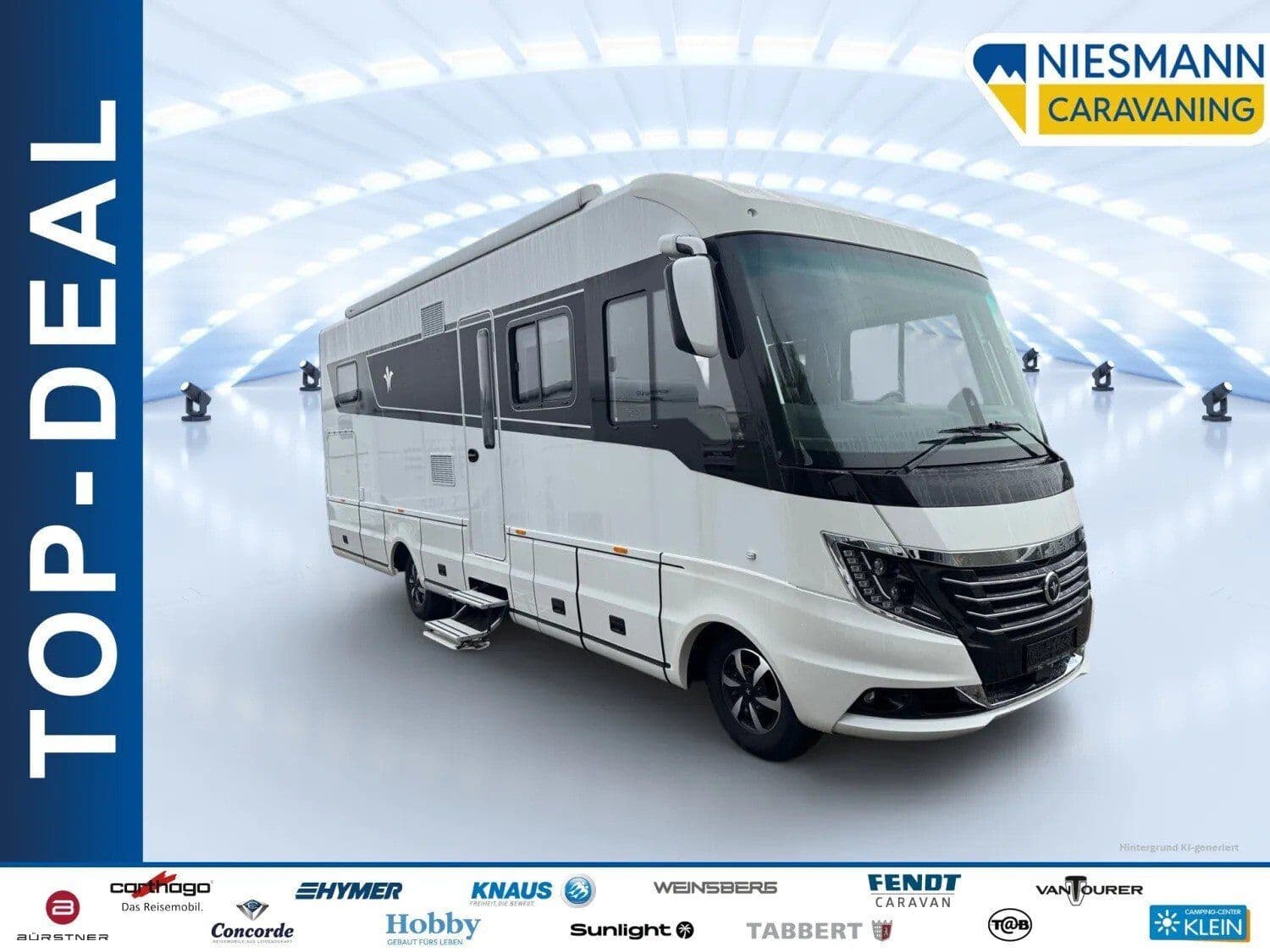 Wohnmobil Niesmann-Bischoff Flair 880 BE mit 3 Sitzen bei Niesmann Caravaning GmbH & Co. KG Wohnmobil Iveco Daily Niesmann-Bischoff 880 BE Flair mit 3 Sitzen und 2 Schlafplätzen