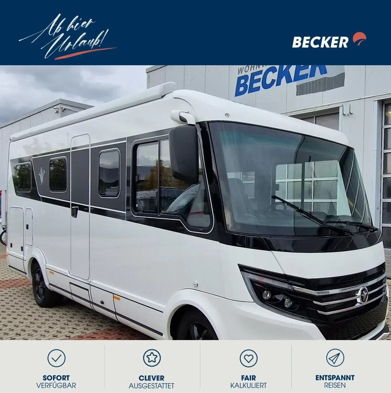 Wohnmobil Niesmann-Bischoff iSmove 6.9 E mit 4 Sitzen bei Wohnwagen Becker GmbH & Co. KG Wohnmobil Fiat Ducato Niesmann-Bischoff 6.9 E iSmove mit 4 Sitzen und 4 Schlafplätzen