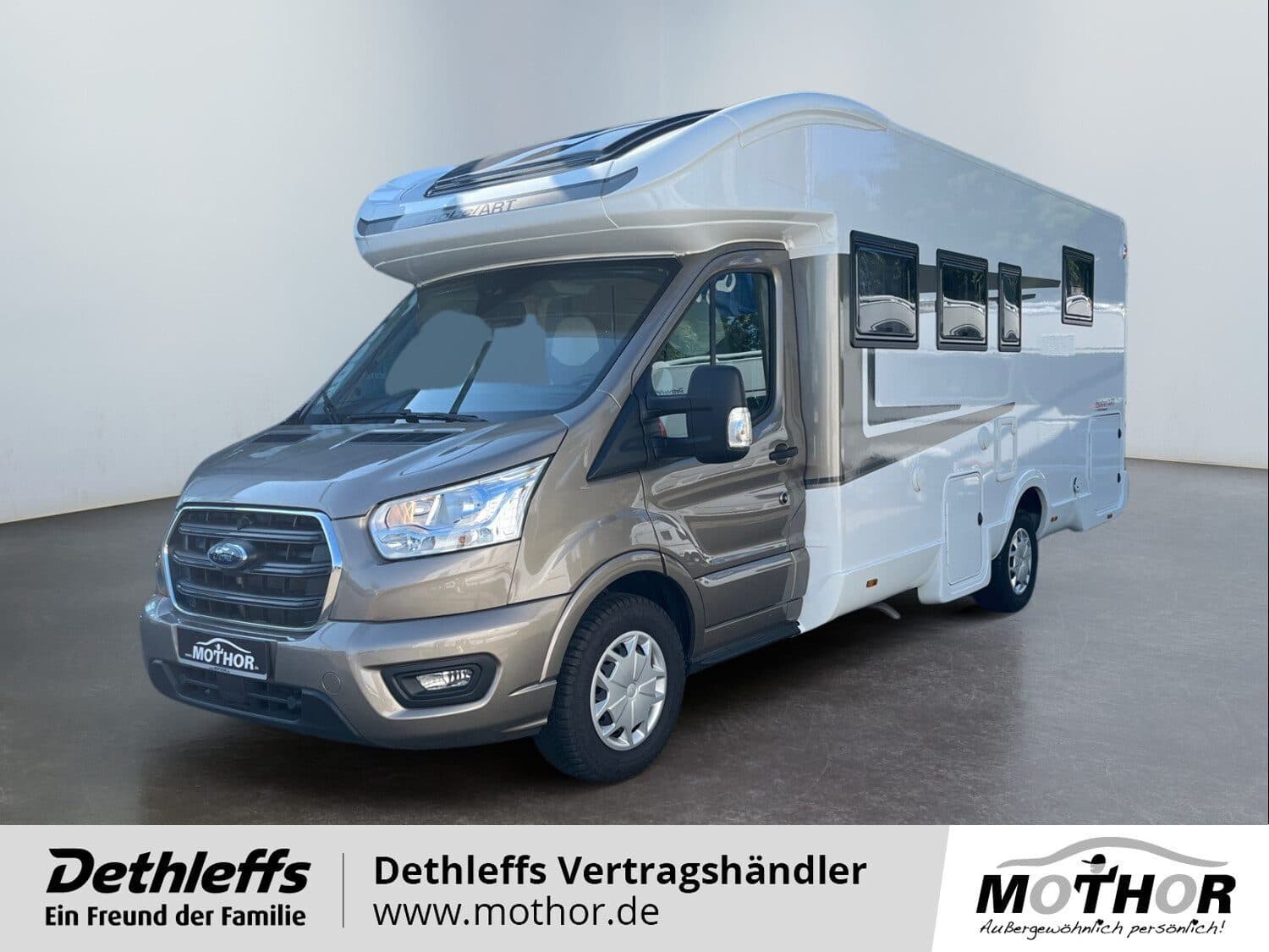 Wohnmobil NobelART T 6000 Elegance mit 4 Sitzen bei Autocenter Mothor GmbH Wohnmobil Ford Transit NobelART 6000 Elegance T mit 4 Sitzen und 4 Schlafplätzen