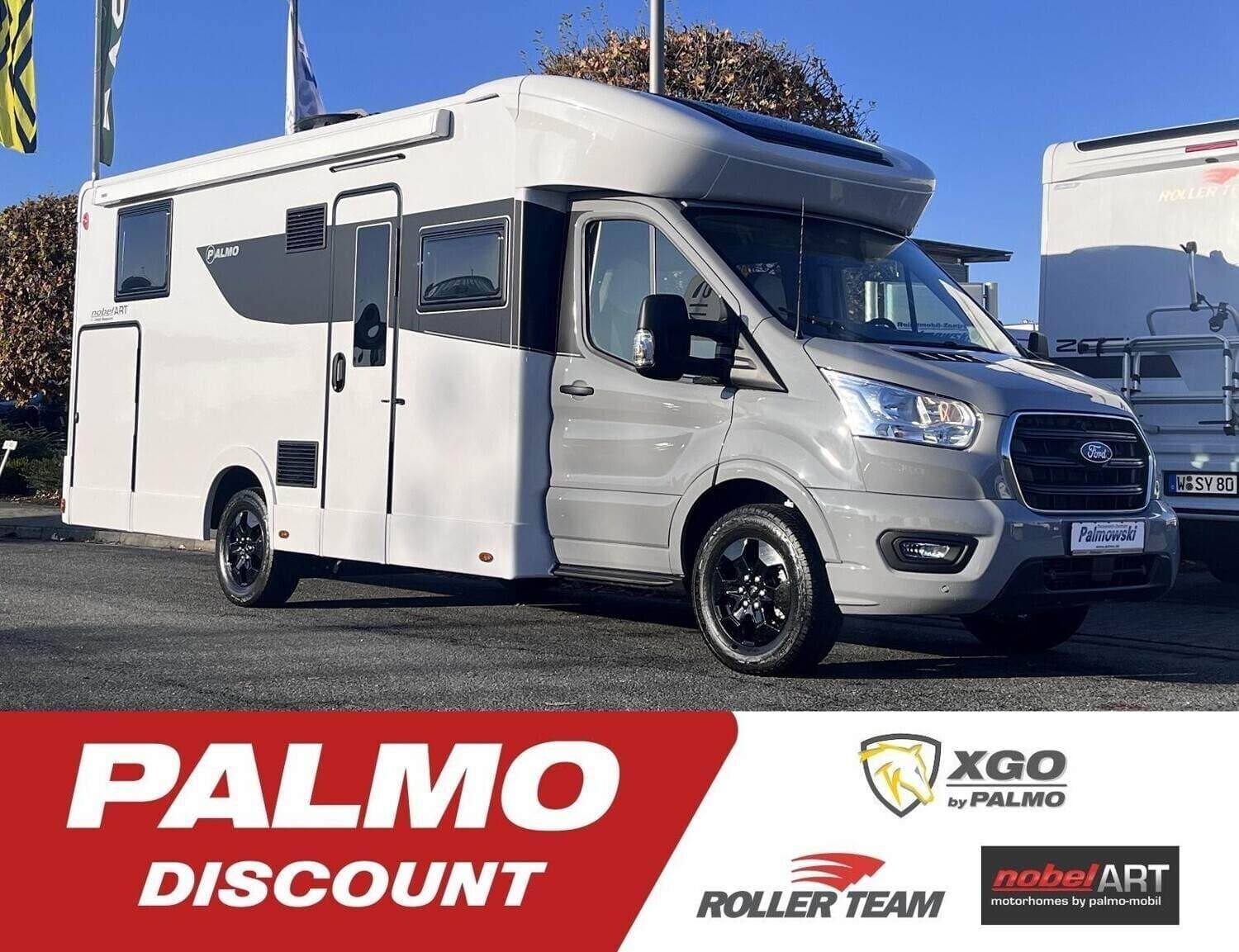 Wohnmobil NobelART T 7000 mit 4 Sitzen bei Reisemobil-Zentrum Palmowski GmbH Wohnmobil Ford Transit NobelART 7000 T mit 4 Sitzen und 2 Schlafplätzen