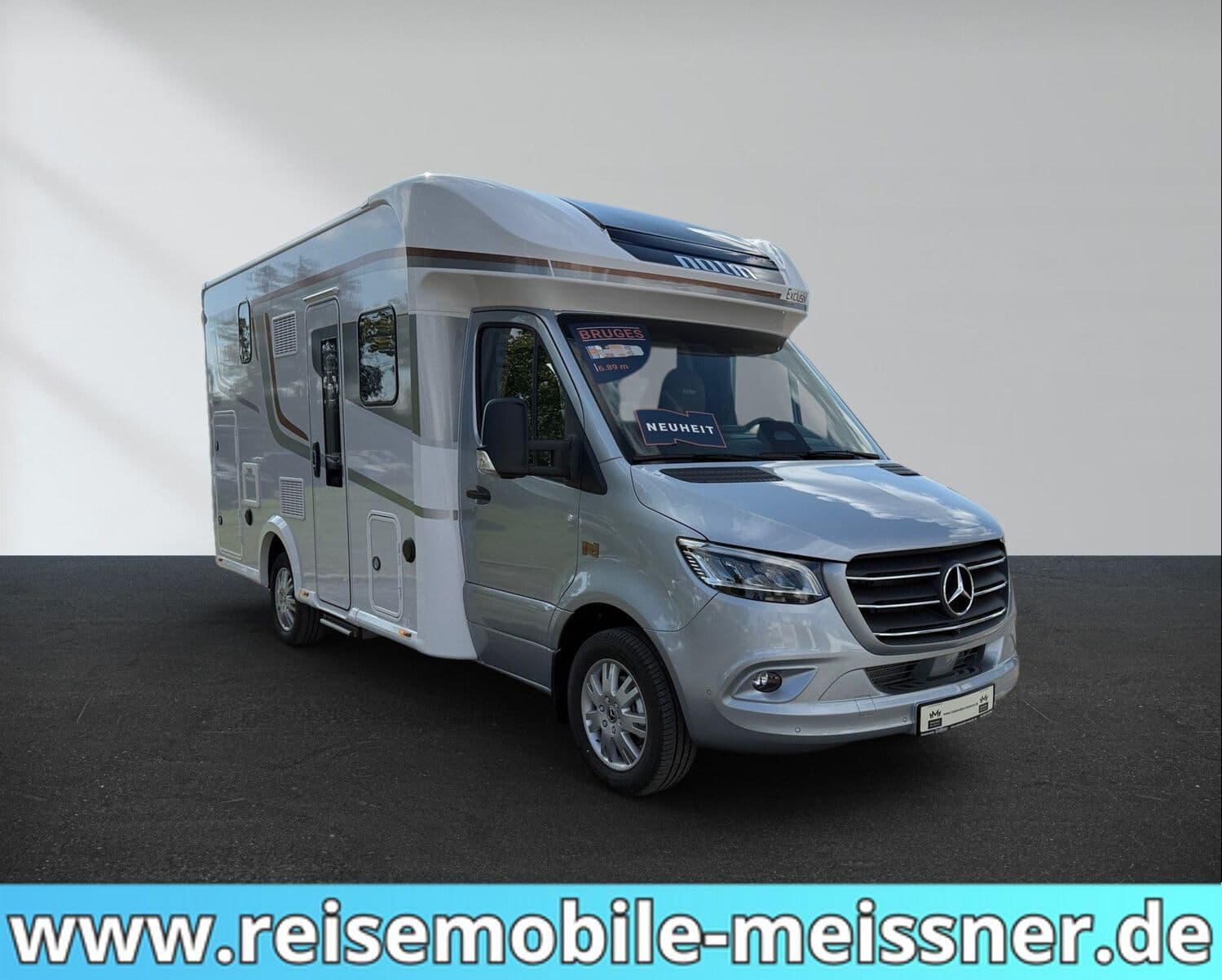Wohnmobil Notin Exclusiv BRUGES mit 4 Sitzen bei Reisemobile Meißner GmbH Wohnmobil Mercedes Sprinter Notin BRUGES Exclusiv mit 4 Sitzen und 2 Schlafplätzen