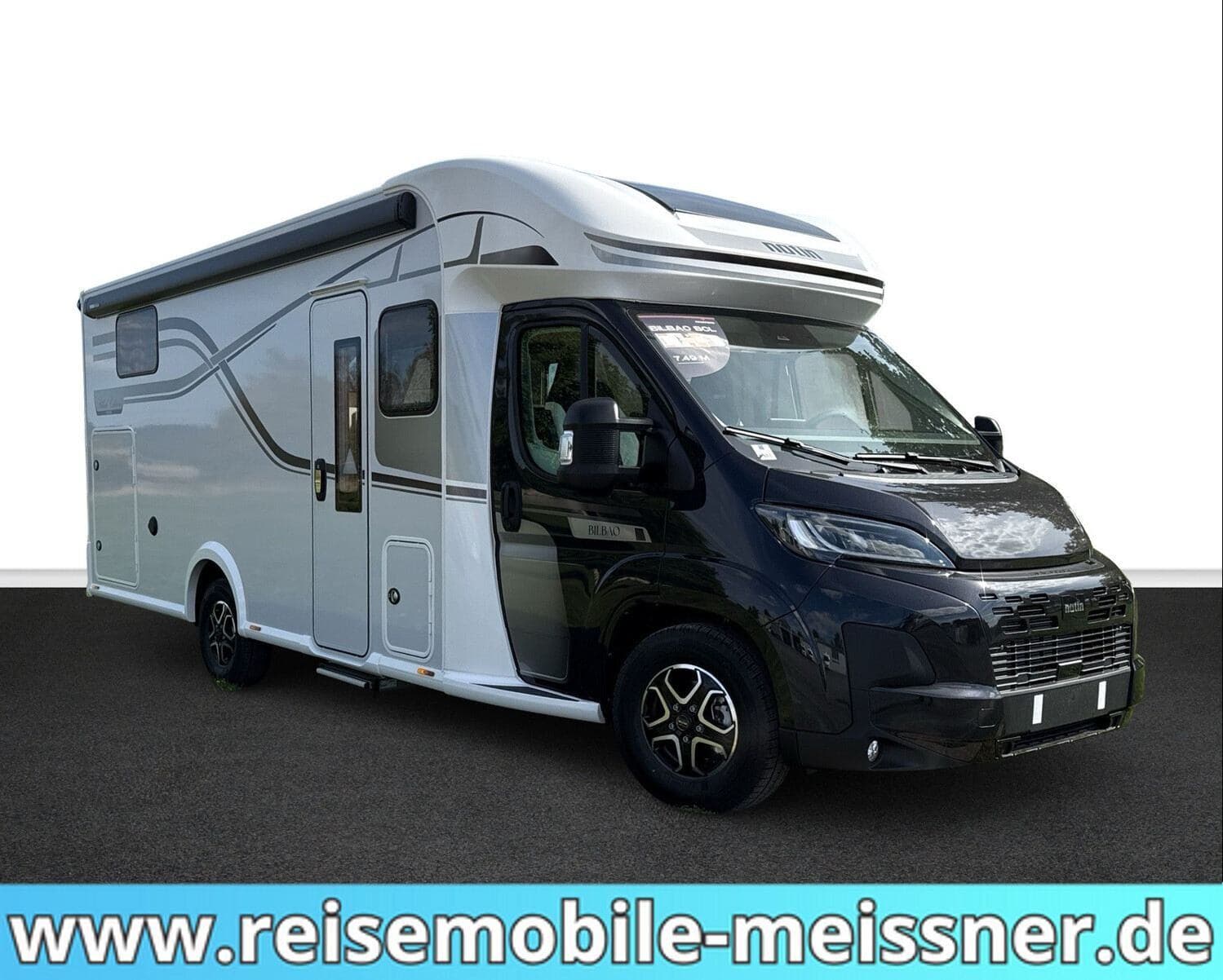 Wohnmobil Notin Progress TI Bilbao BCL mit 4 Sitzen bei Reisemobile Meißner GmbH Wohnmobil Fiat Ducato Notin Bilbao BCL Progress TI mit 4 Sitzen und 2 Schlafplätzen