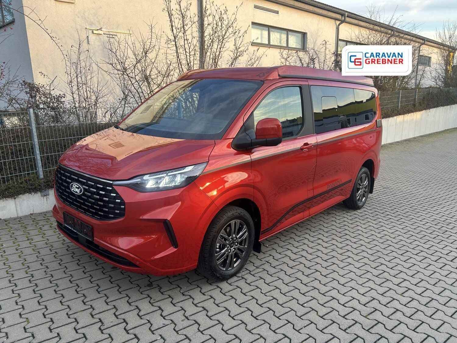 Wohnmobil Panama Peak P10+ Solar Automatik MJ 26 mit 5 Sitzen bei Caravan-Grebner GmbH Wohnmobil Ford Tourneo Custom Panama P10+ Solar Automatik MJ 26 Peak mit 5 Sitzen und 4 Schlafplätzen