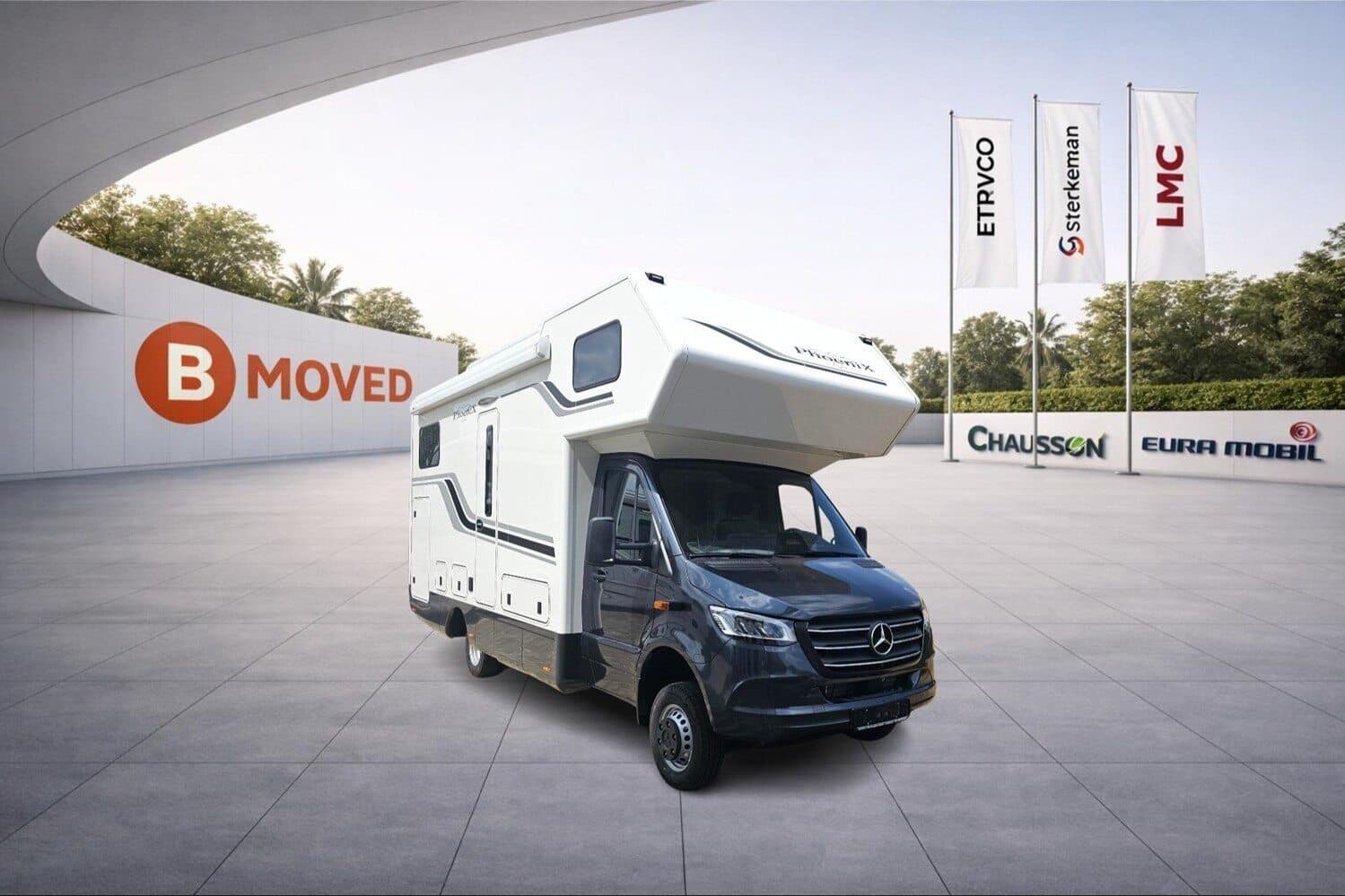 Wohnmobil PhoeniX Alkoven Alkoven Star-Edition 7200 RSL mit 2 Sitzen bei B Moved GmbH Wohnmobil Mercedes Sprinter PhoeniX Alkoven Star-Edition 7200 RSL Alkoven mit 2 Sitzen und 2 Schlafplätzen
