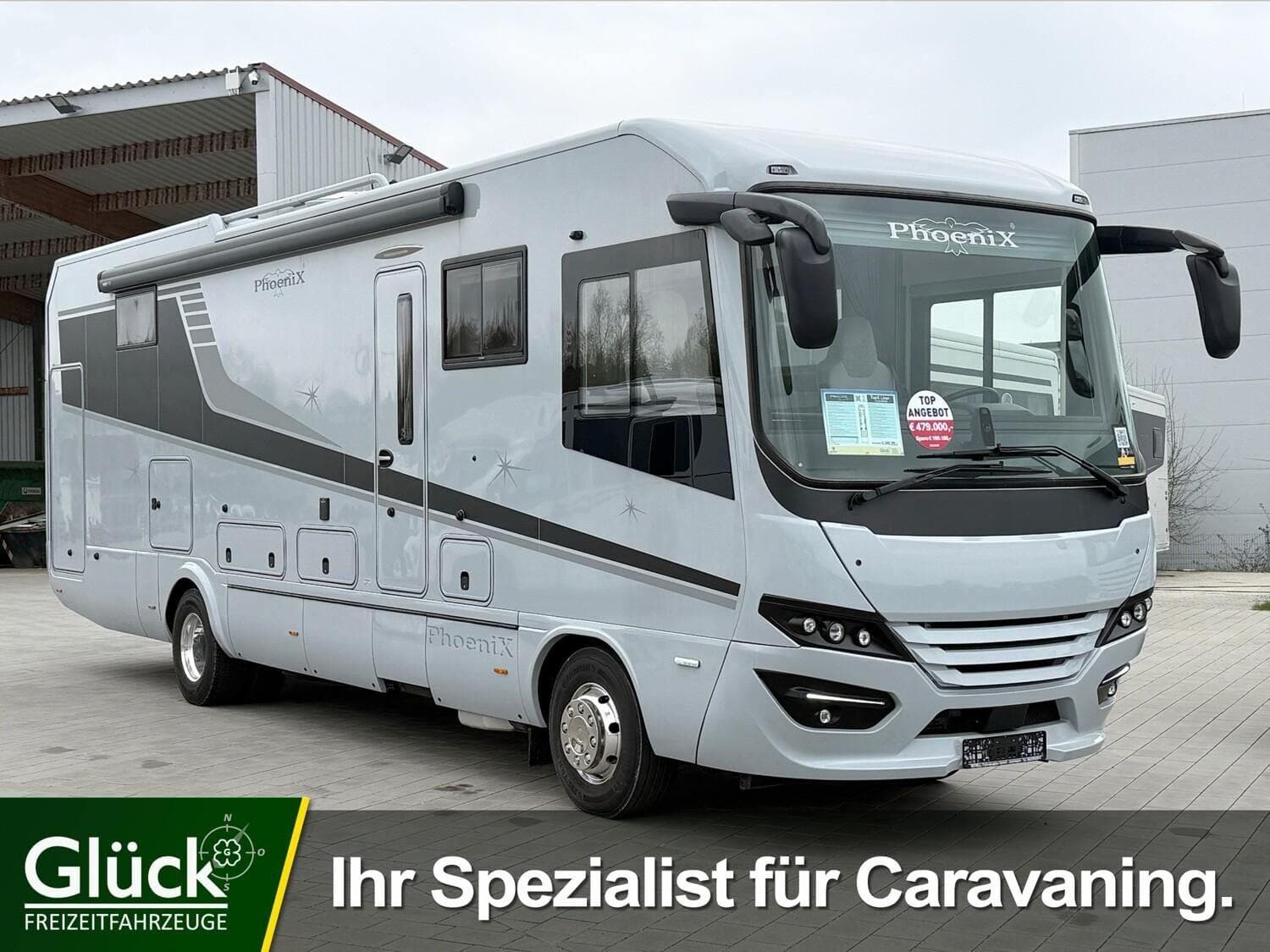 Wohnmobil PhoeniX Liner 10.800 BMAMX mit 4 Sitzen bei Glück Freizeit GmbH Wohnmobil PhoeniX 10.800 BMAMX Liner mit 4 Sitzen und 4 Schlafplätzen