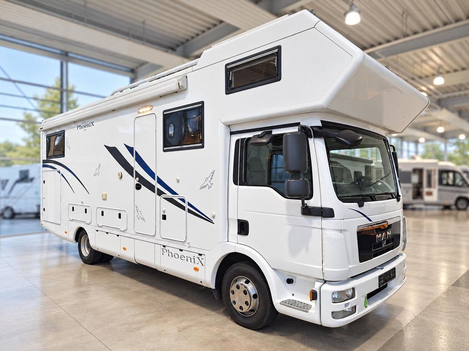 Wohnmobil PhoeniX MAN TGL 8800 mit 4 Sitzen bei MPG Mobilpartner GmbH Wohnmobil MAN TGL PhoeniX 8800 MAN TGL mit 4 Sitzen und 4 Schlafplätzen