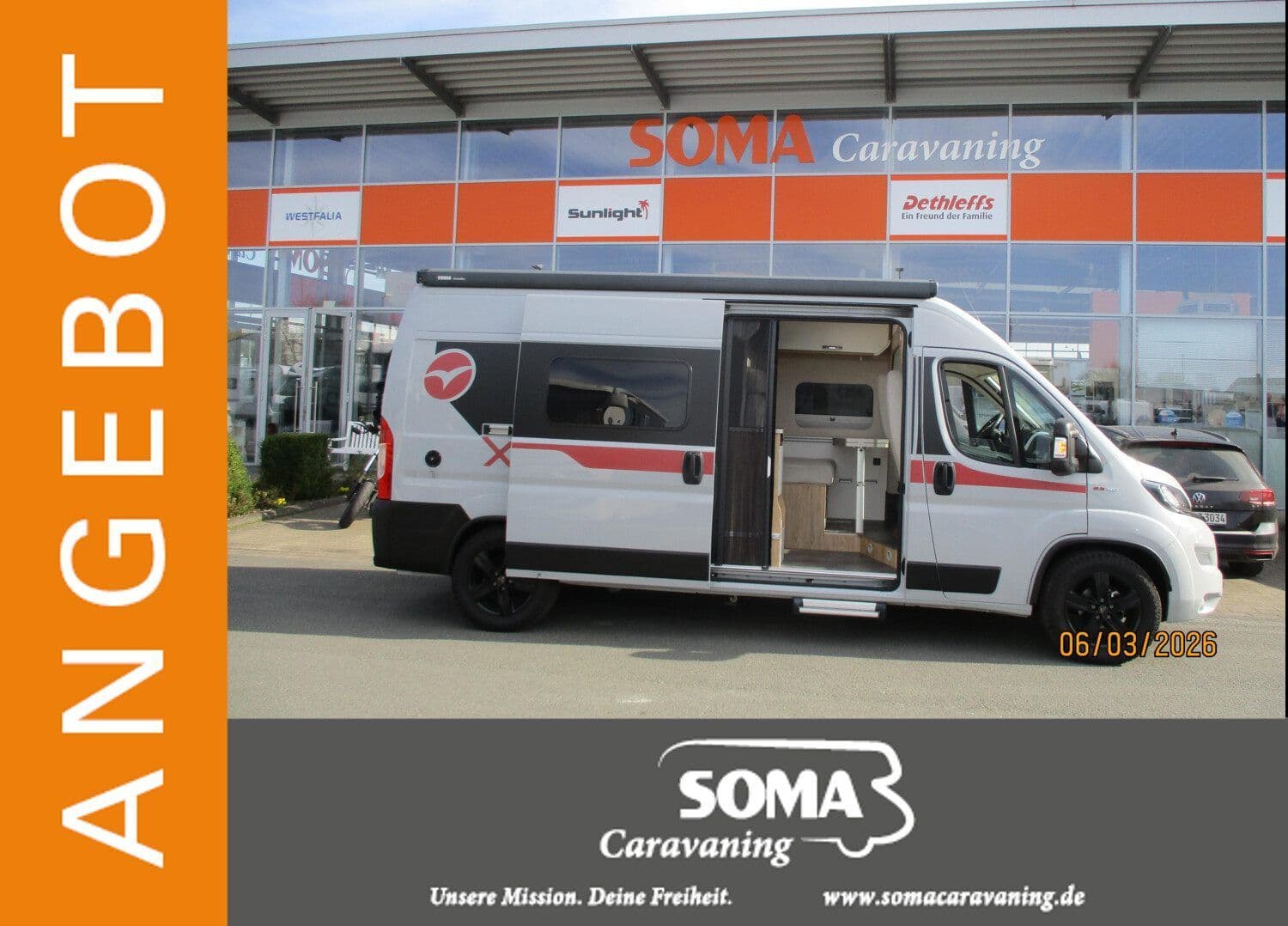 Wohnmobil Pilote Sonstige X EDITION V 600 mit 4 Sitzen bei SOMA Caravaning Center Warendorf GmbH Wohnmobil Fiat Ducato Pilote X EDITION V 600 Sonstige mit 4 Sitzen und 3 Schlafplätzen