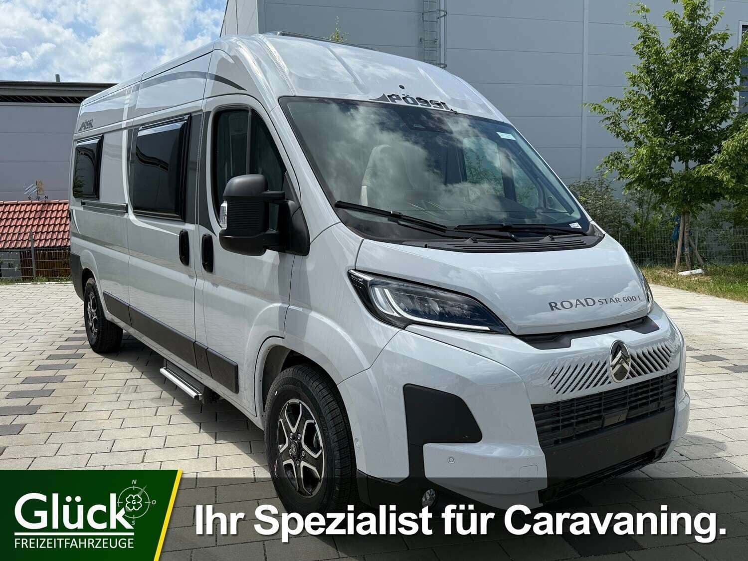 Wohnmobil Pössl Roadstar 600 L D-Line mit 4 Sitzen bei Glück Freizeit GmbH Wohnmobil Pössl D-Line Roadstar 600 L mit 4 Sitzen und 2 Schlafplätzen