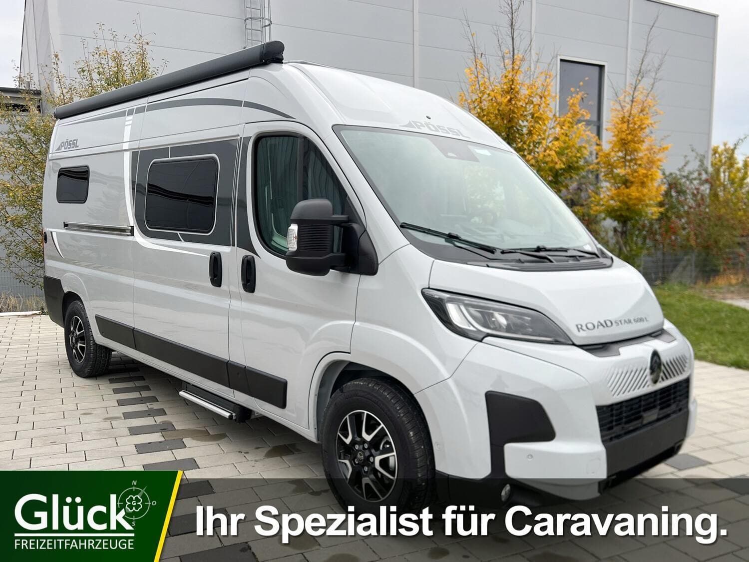 Wohnmobil Pössl Roadstar 600 L D-Line mit 4 Sitzen bei Glück Freizeit GmbH Wohnmobil Pössl D-Line Roadstar 600 L mit 4 Sitzen und 2 Schlafplätzen
