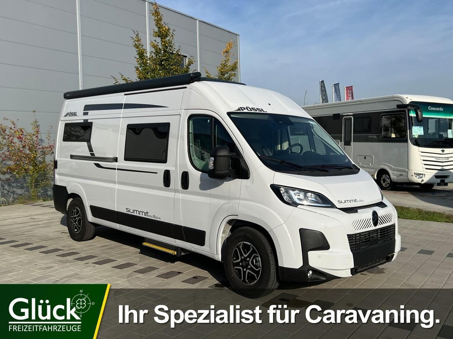 Wohnmobil Pössl Summit 600 B Plus Summit 600 B mit 4 Sitzen bei Glück Freizeit GmbH Wohnmobil Pössl Summit 600 B Summit 600 B Plus mit 4 Sitzen und 3 Schlafplätzen